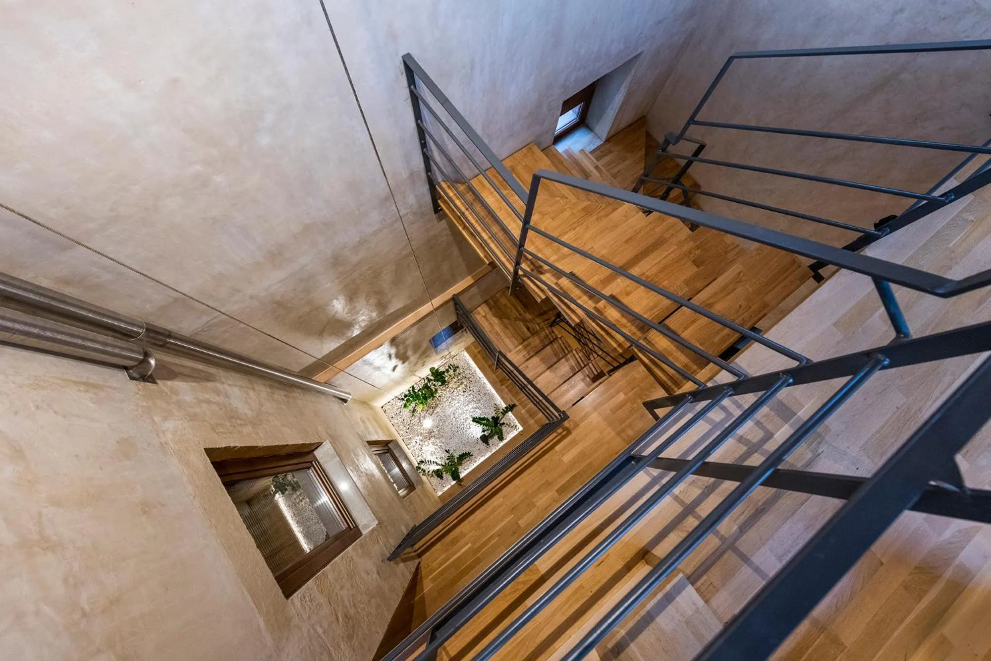 Patio in Polixeny's Suites