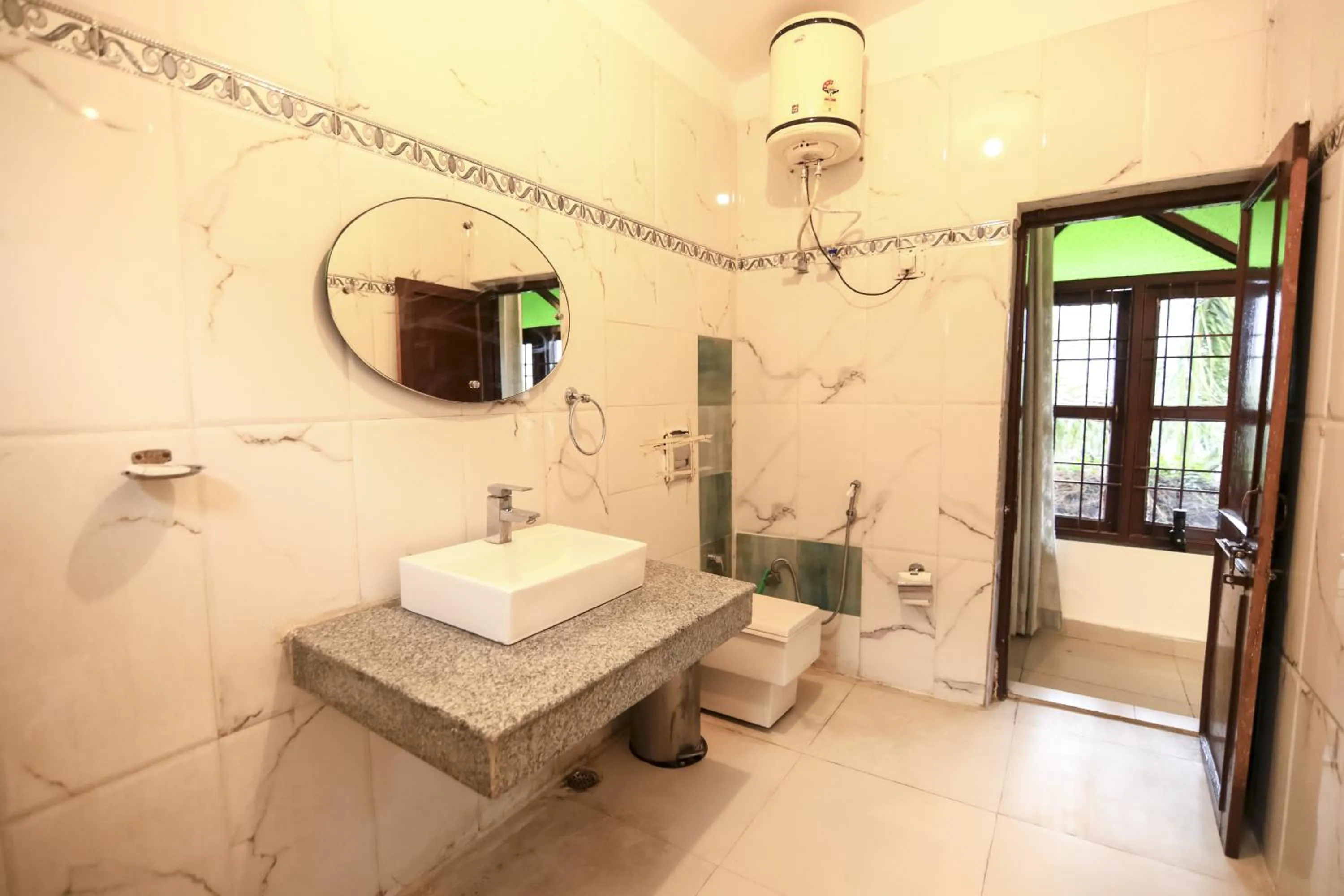 Shower in Swiss Cottage and Spa by Salvus