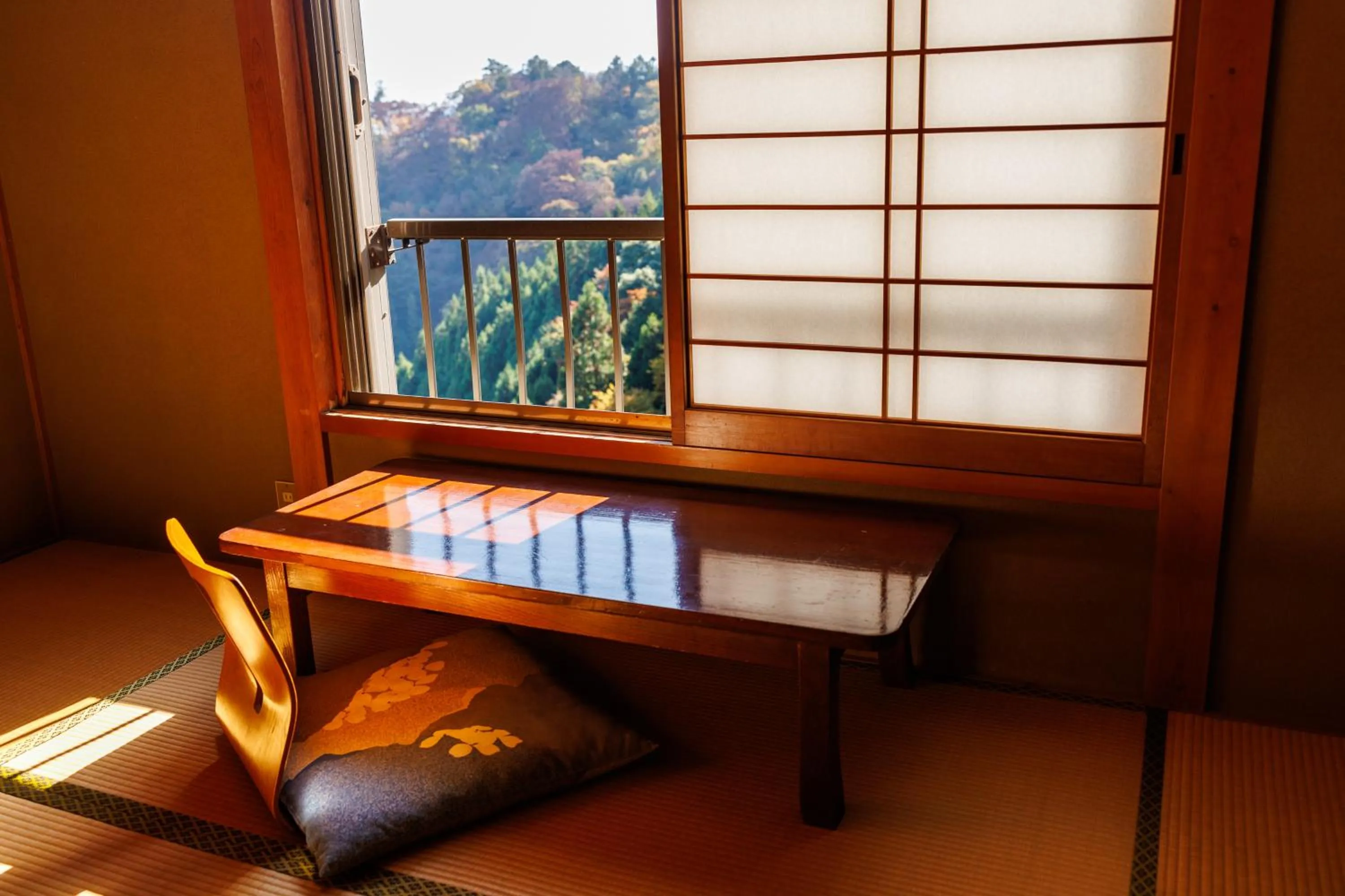 Photo of the whole room in Shukubo Komadori-Sanso