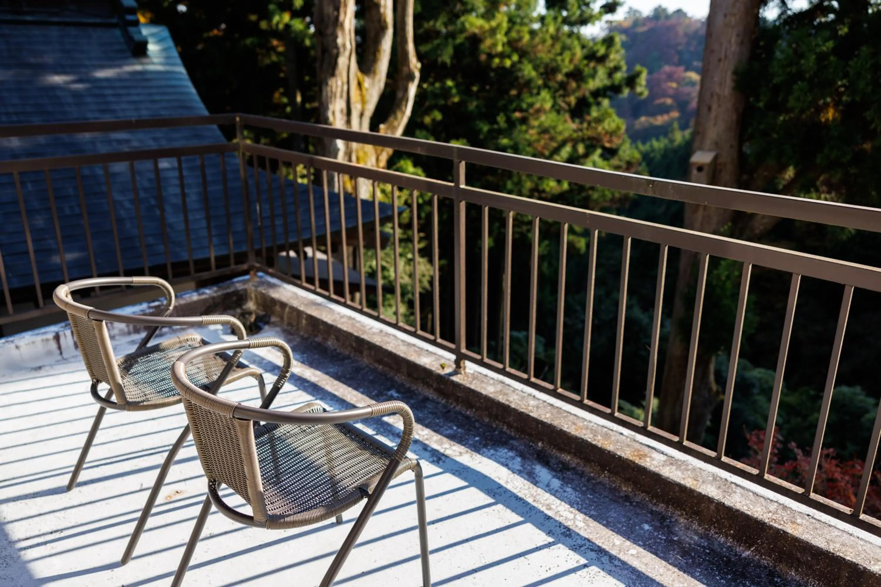 Balcony/Terrace in Shukubo Komadori-Sanso