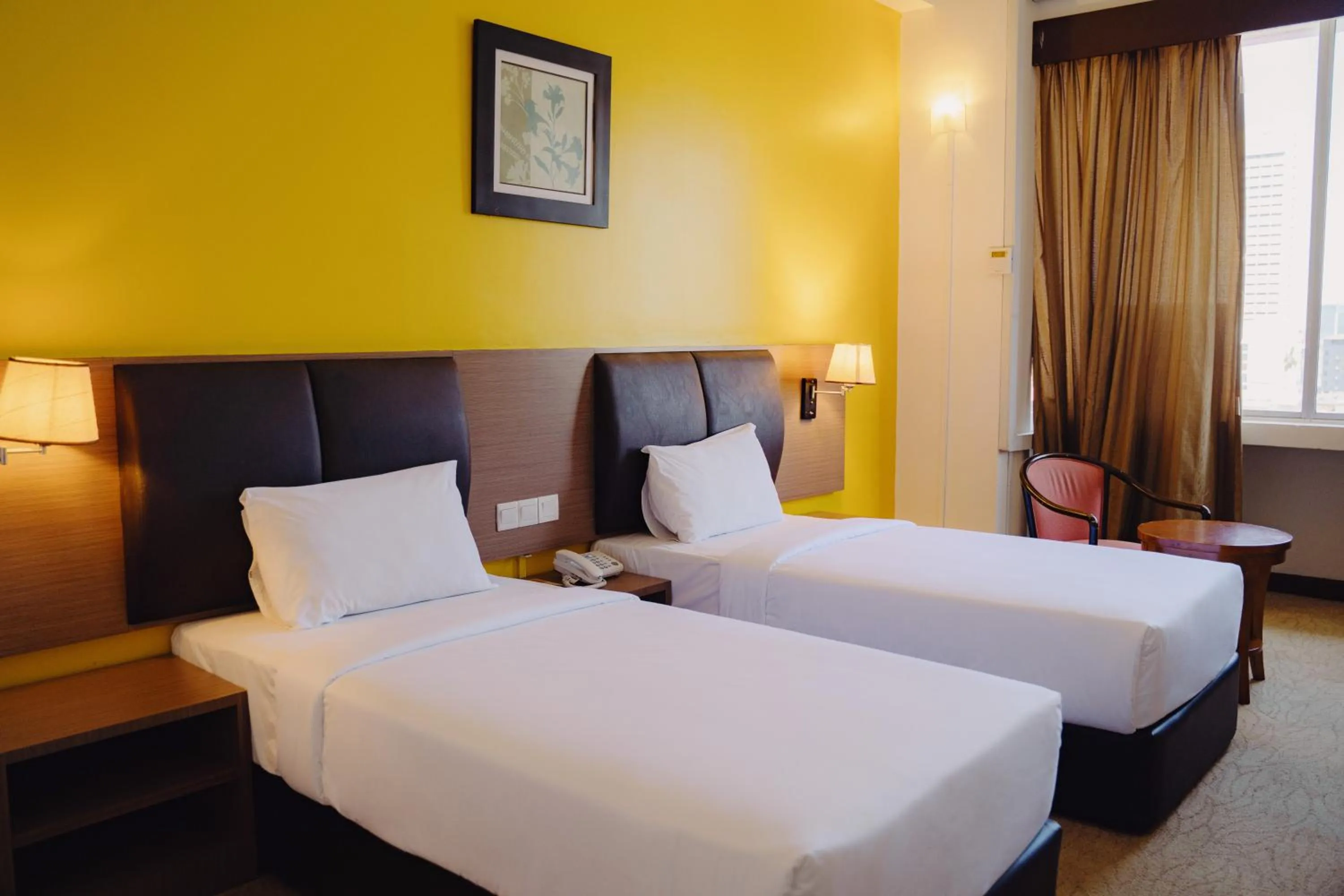 Bed in Hotel Sentral Melaka @ City Centre