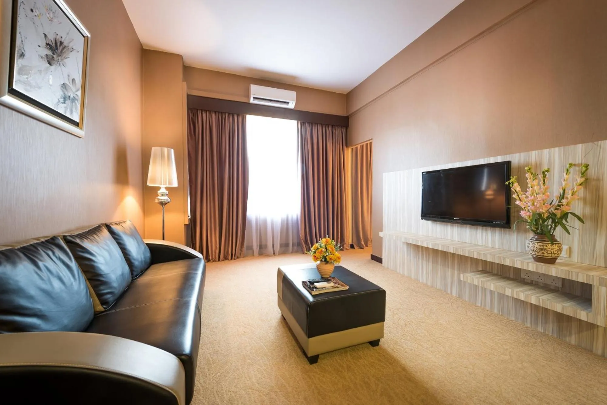 Living room in Hotel Sentral Melaka @ City Centre