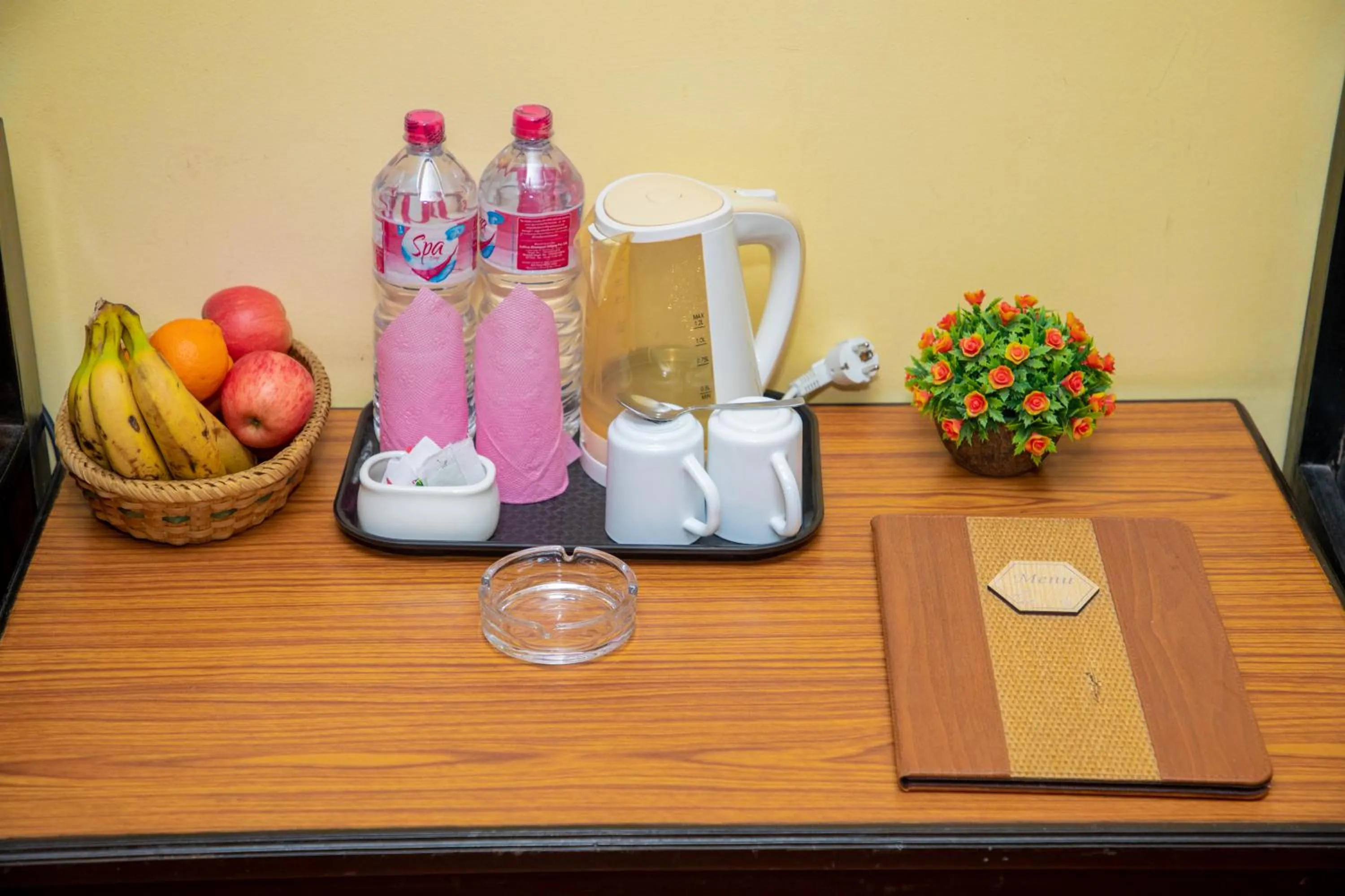 Coffee/tea facilities in Hotel Bougainvillea
