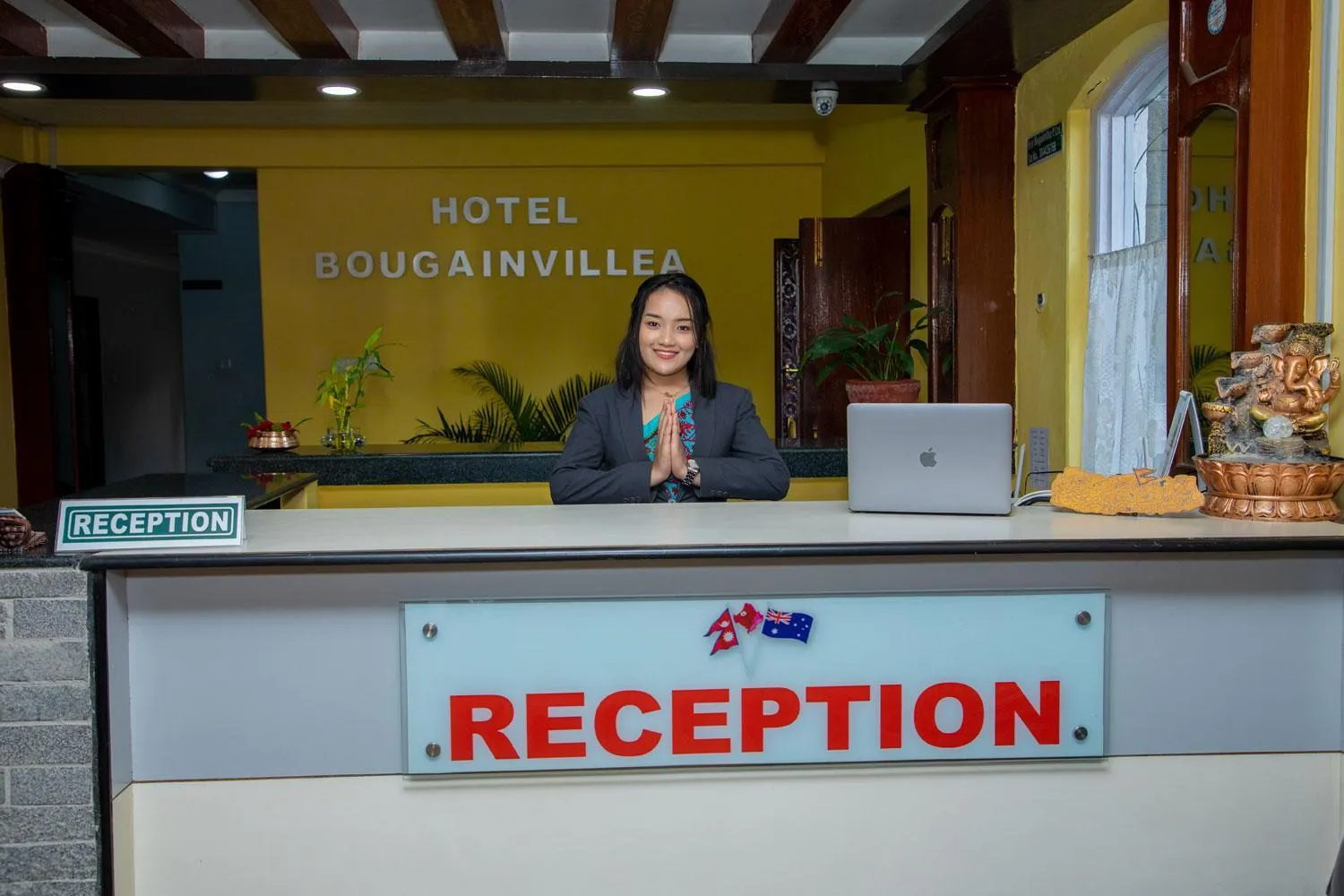 Lobby or reception in Hotel Bougainvillea