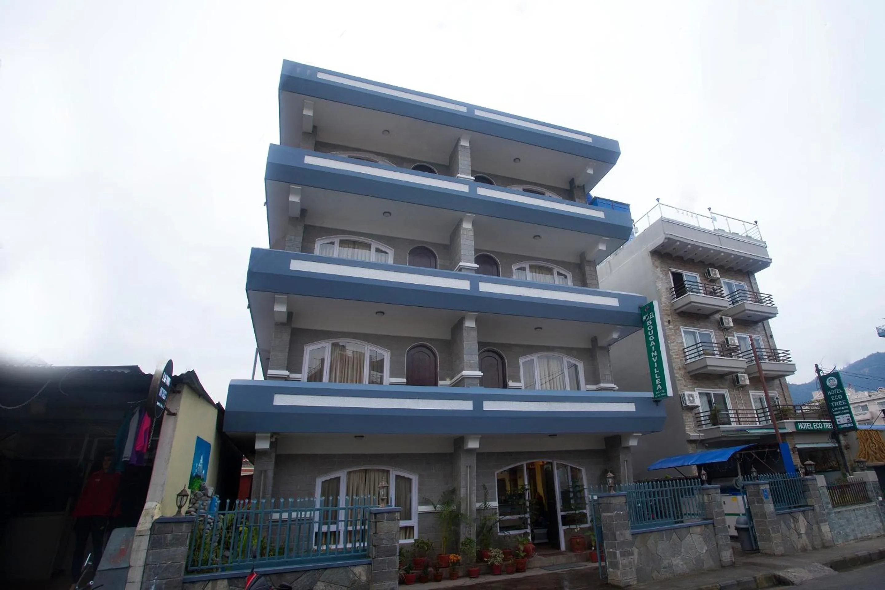Facade/entrance in Hotel Bougainvillea