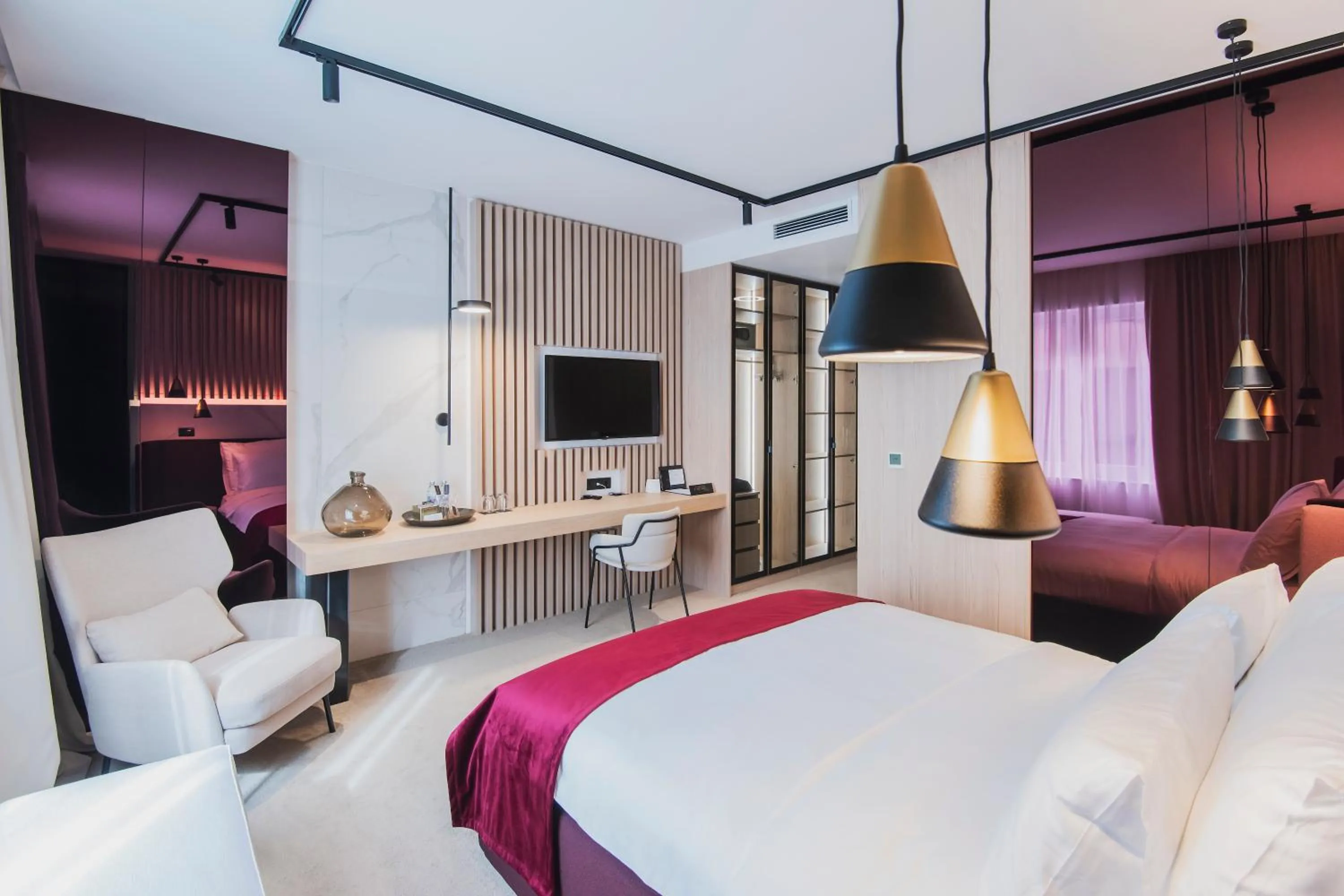 Bed in Pod Zidom Rooms