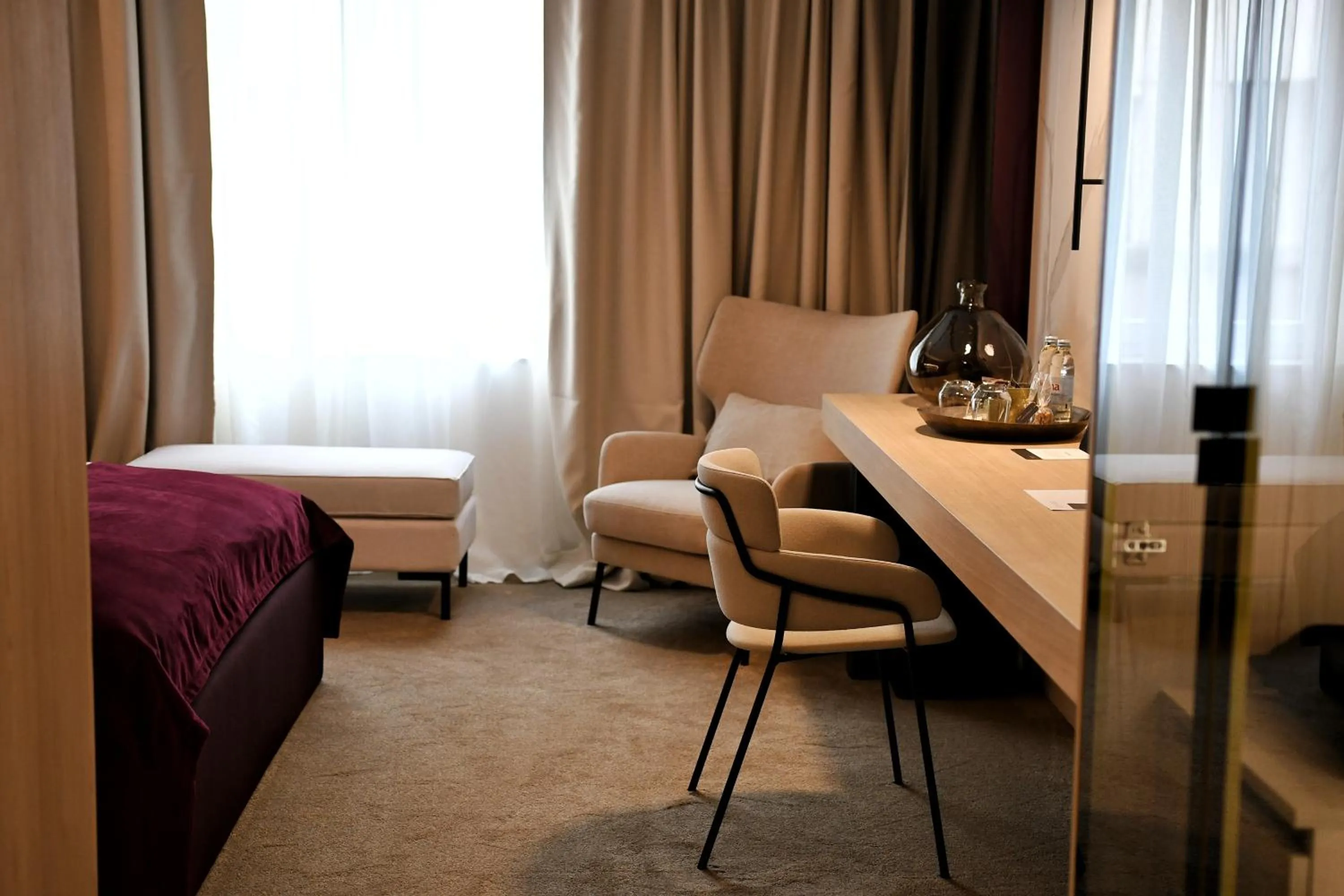 Bed in Pod Zidom Rooms