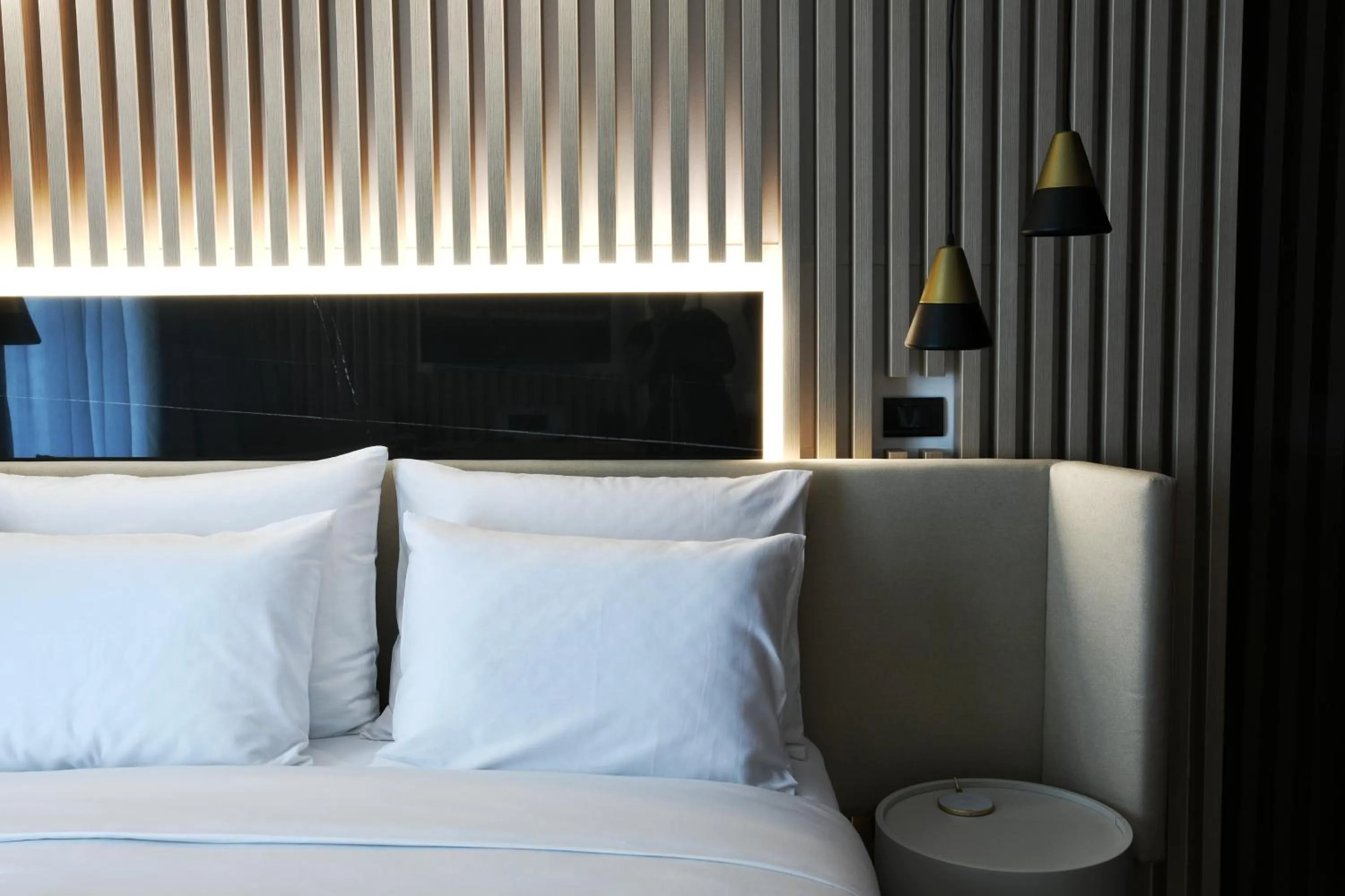 Bed in Pod Zidom Rooms