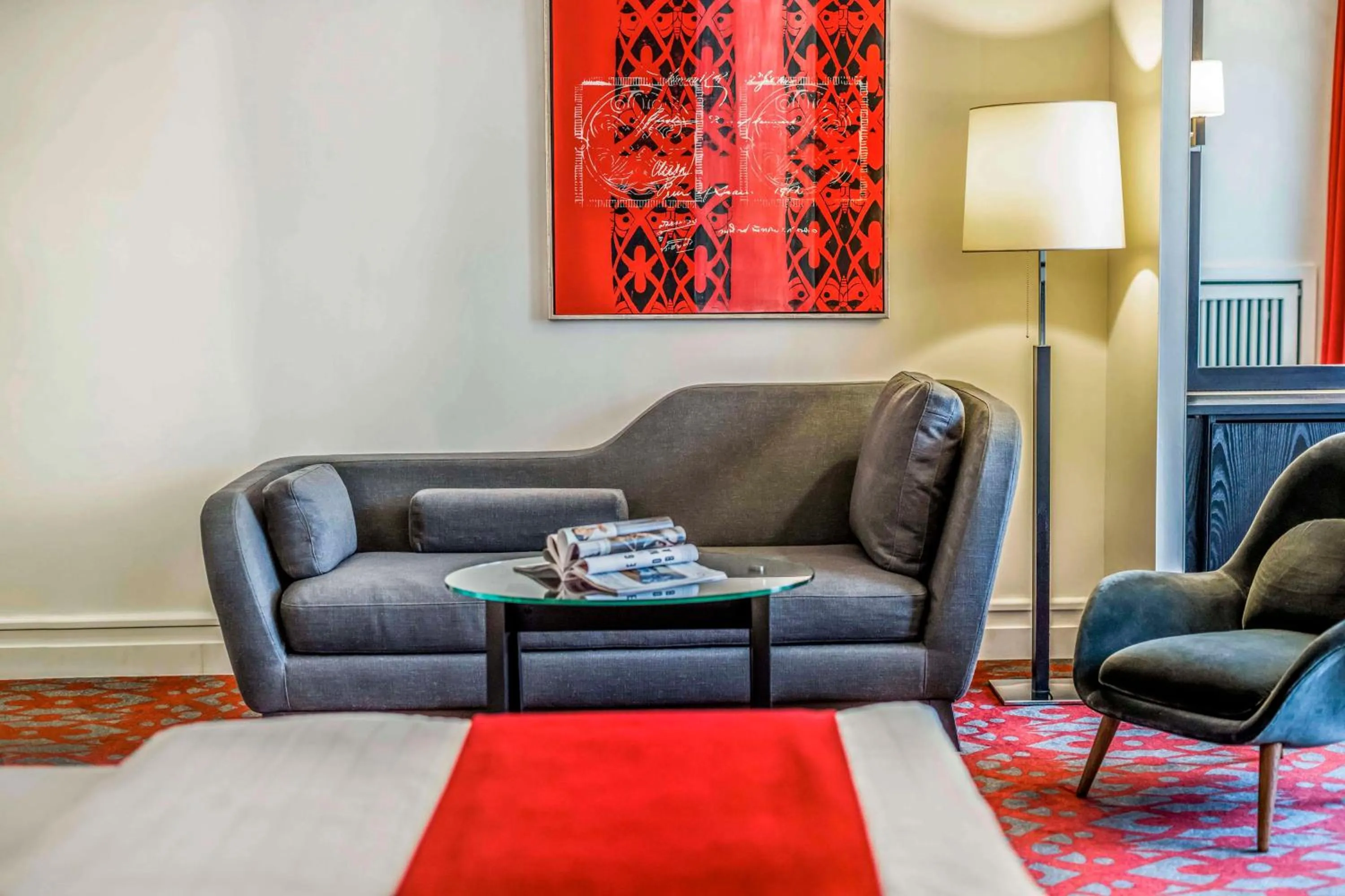 Bedroom in Scandic Palace Hotel