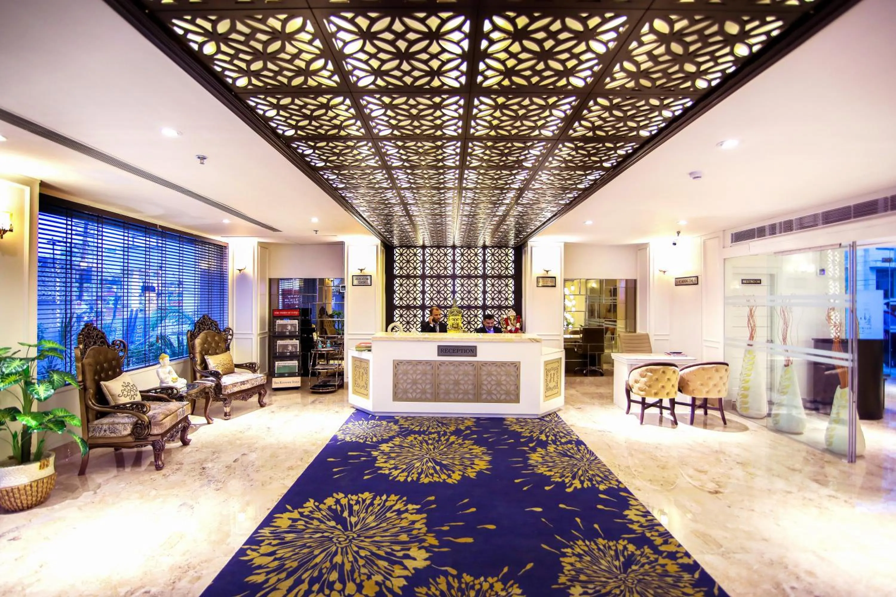 Lobby or reception in Hotel Harmony Inn