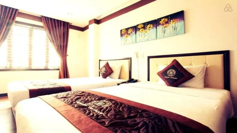 Bed in Brown Bean 2 Hotel