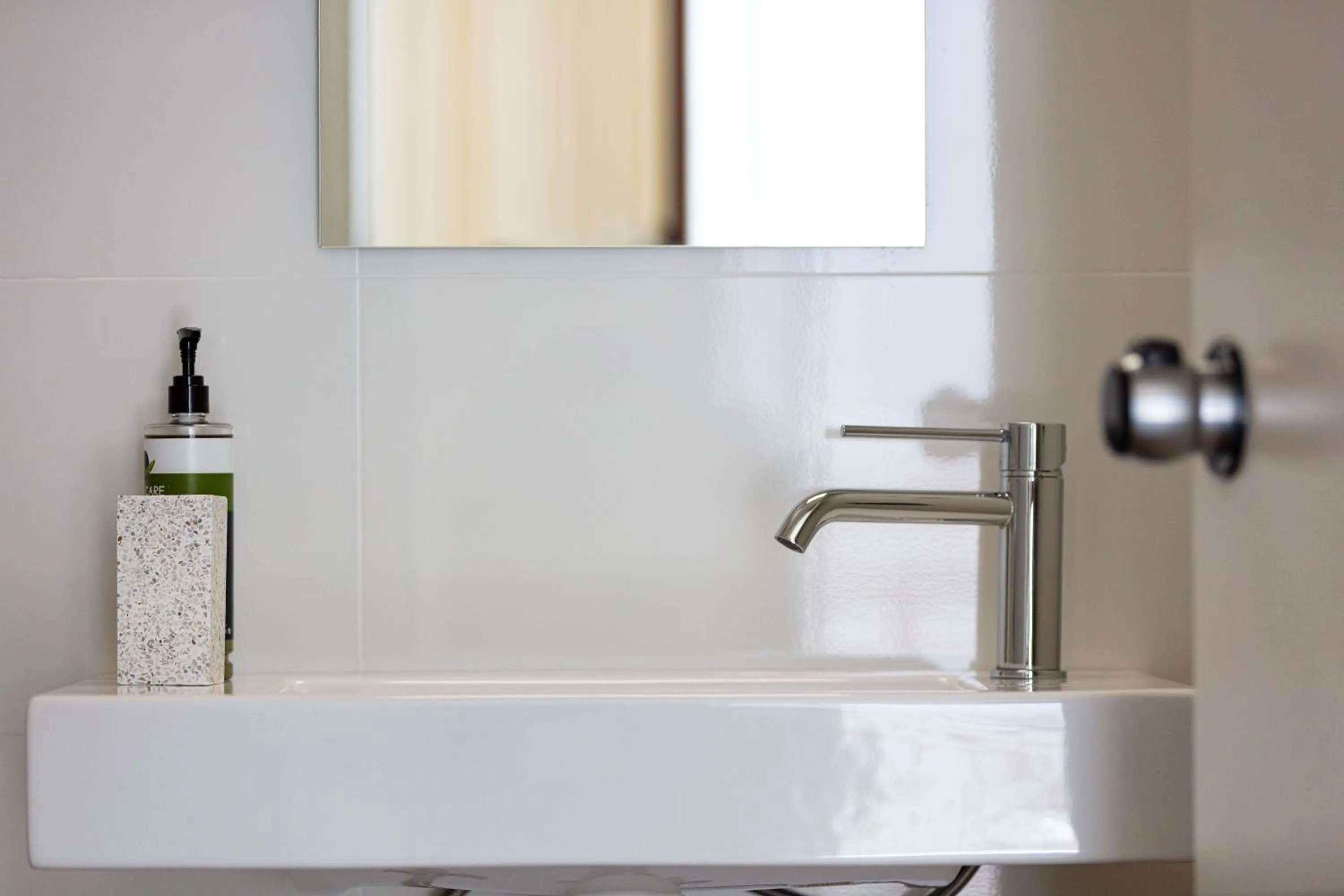 Bathroom in Aristea Hotel