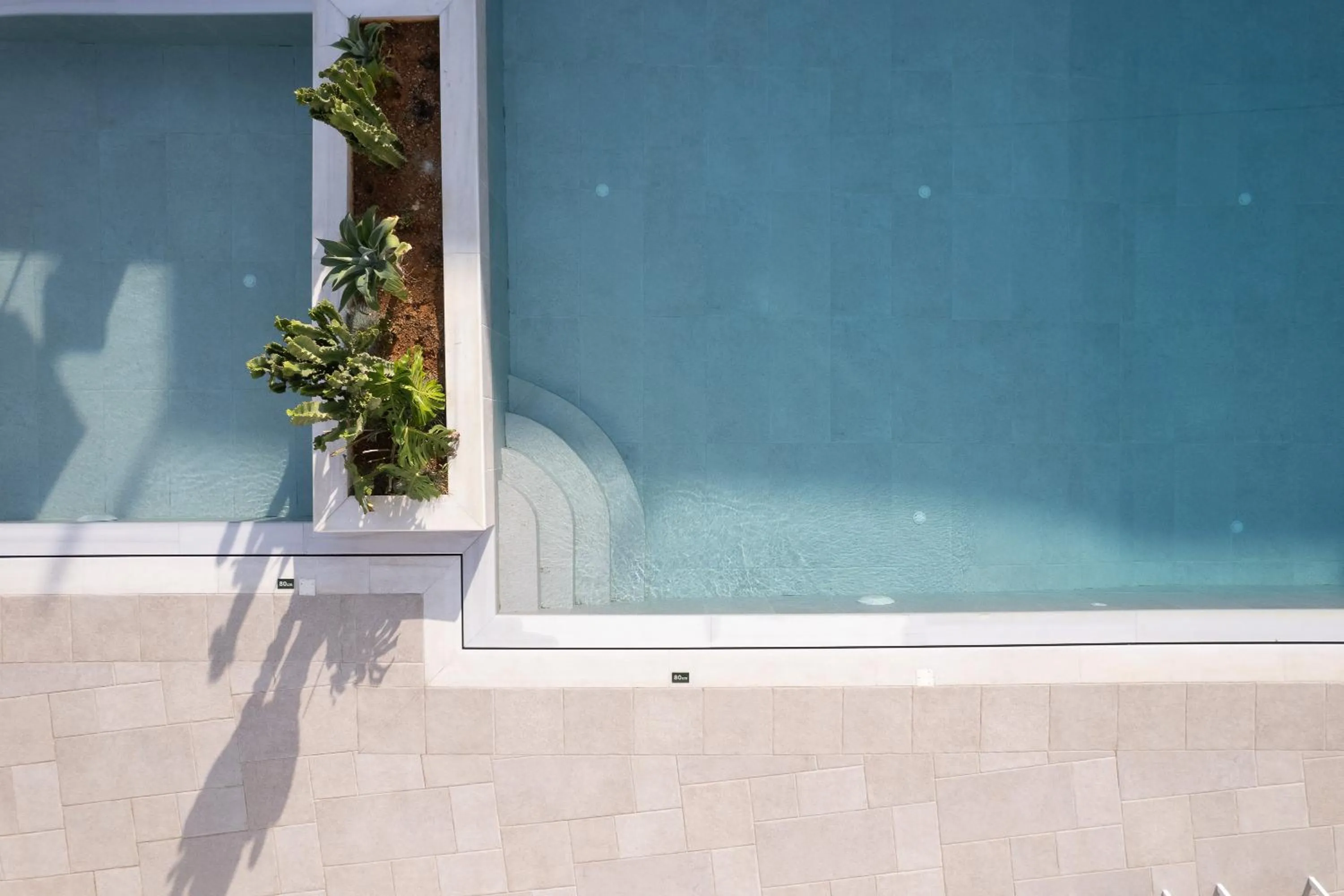 Pool view in Aristea Hotel