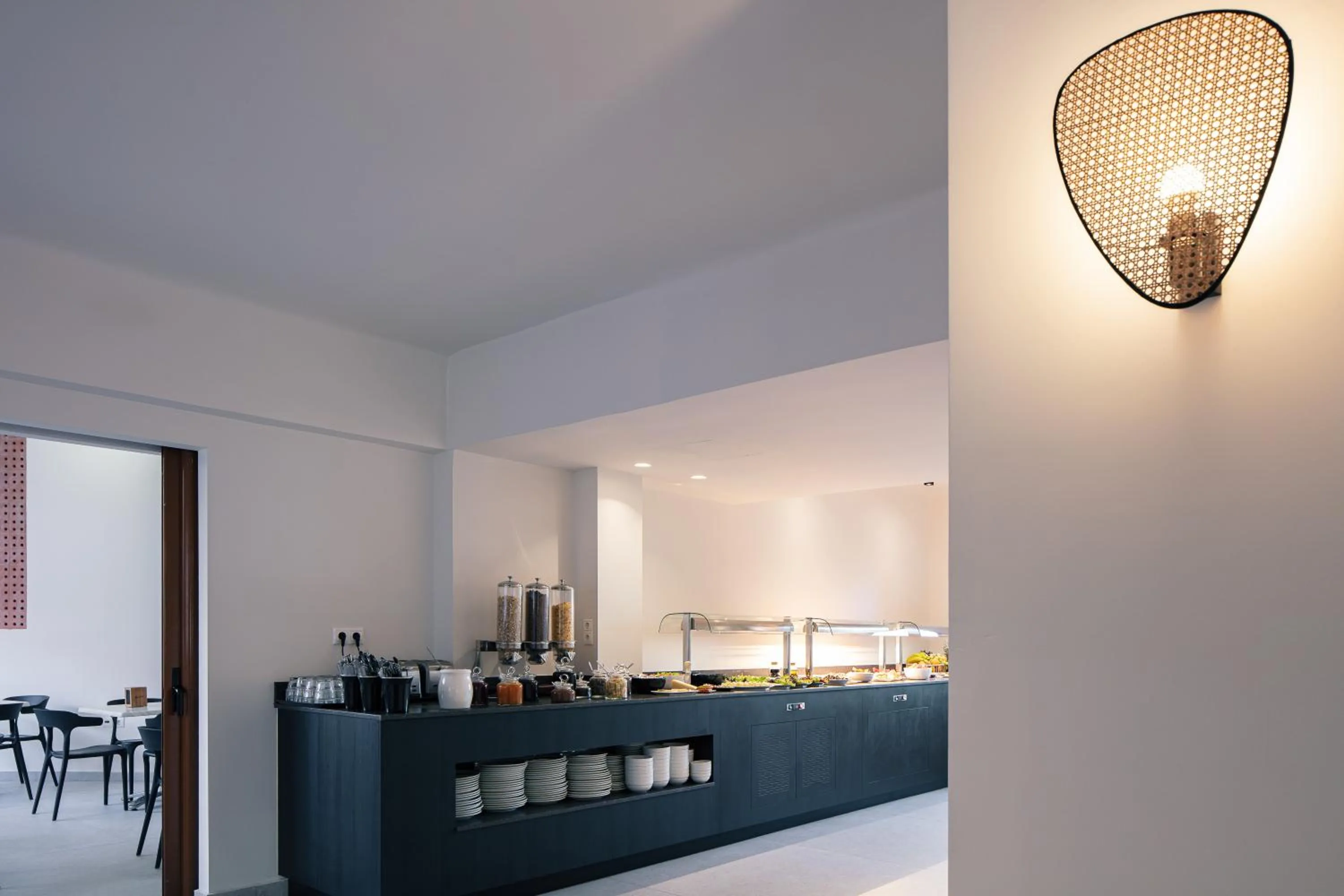 Buffet breakfast in Aristea Hotel