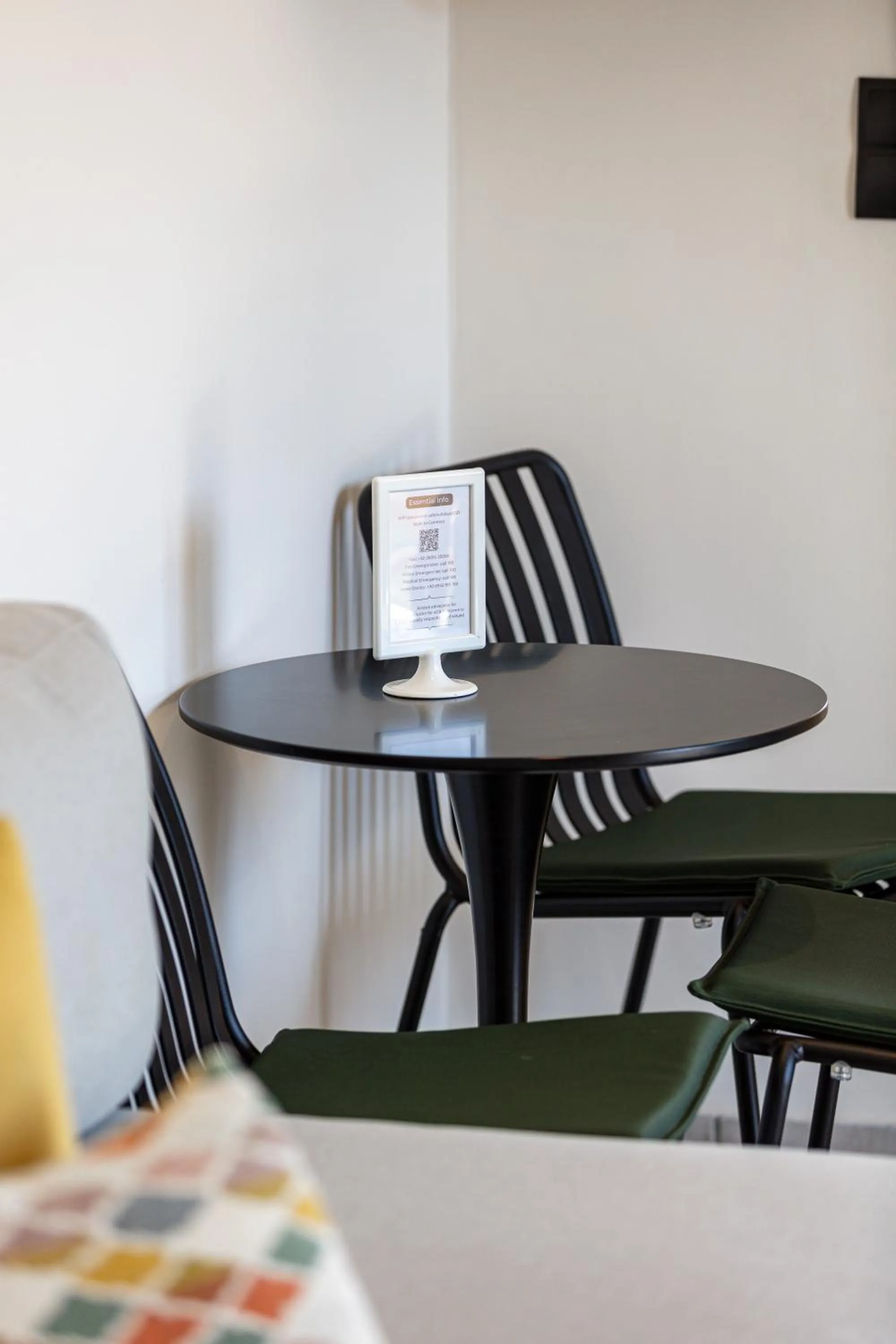 Dining area in Aristea Hotel