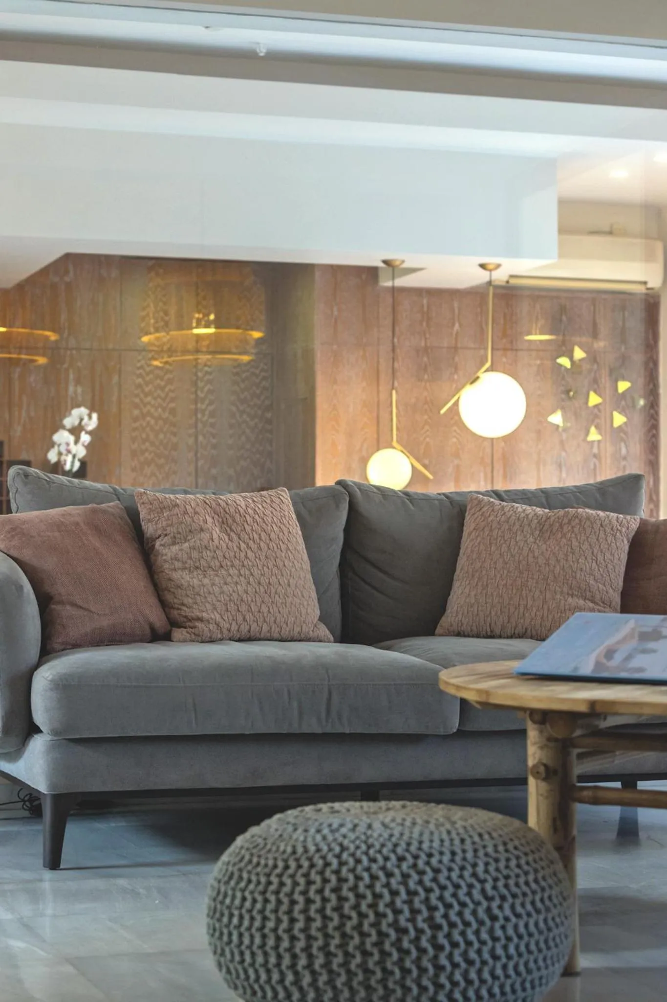 Lobby or reception in Aristea Hotel