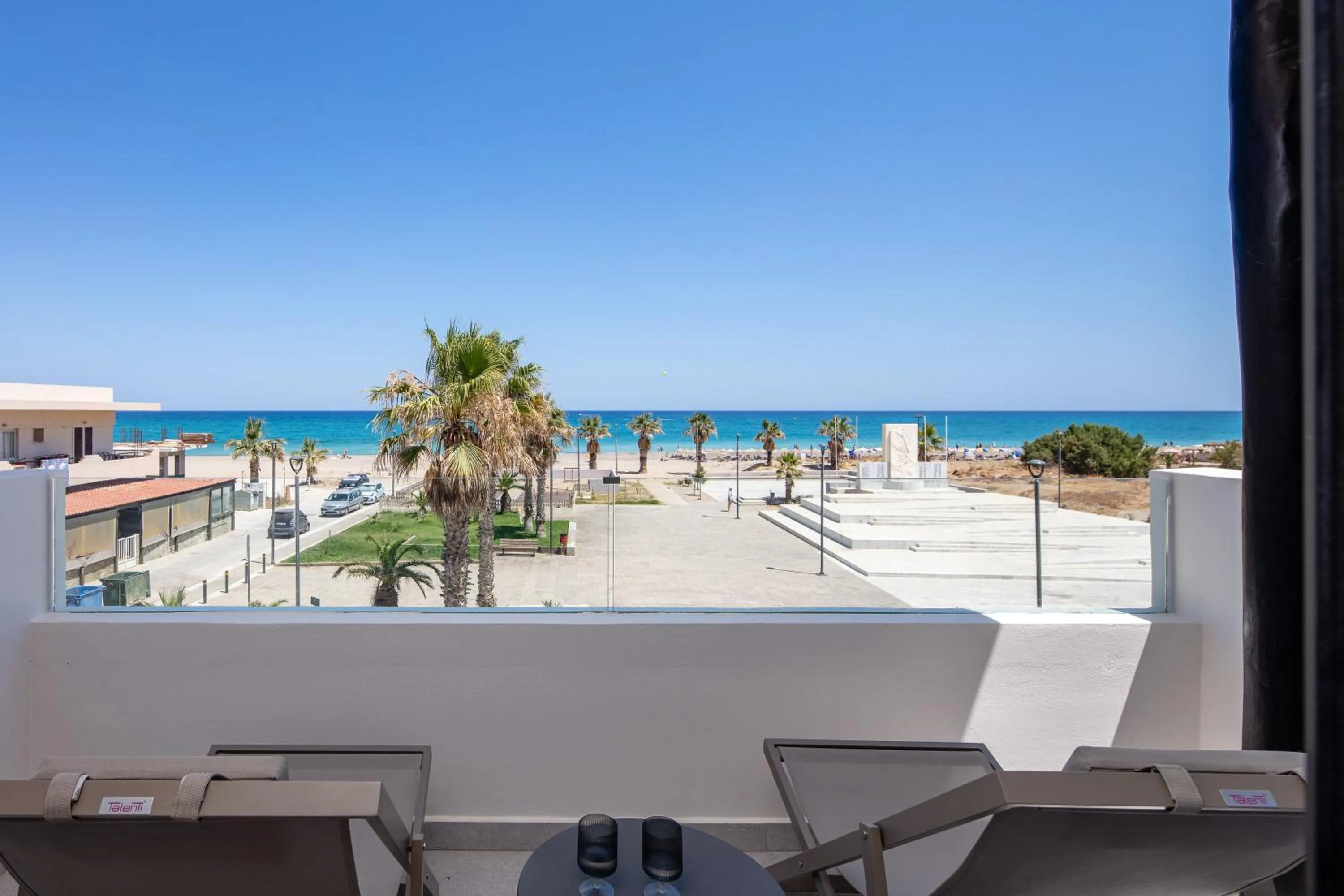 Balcony/Terrace in Aristea Hotel