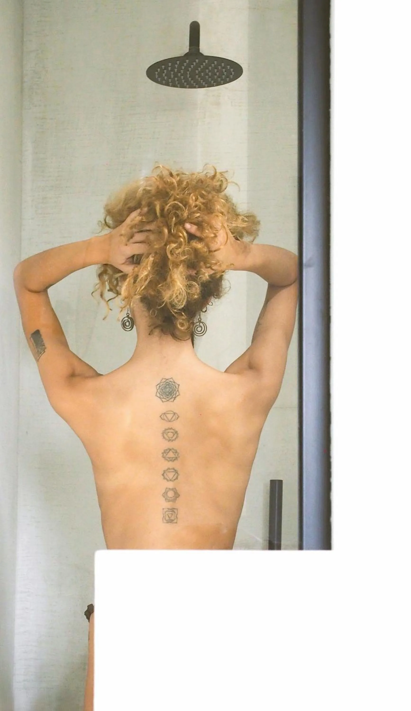 Shower in Aristea Hotel