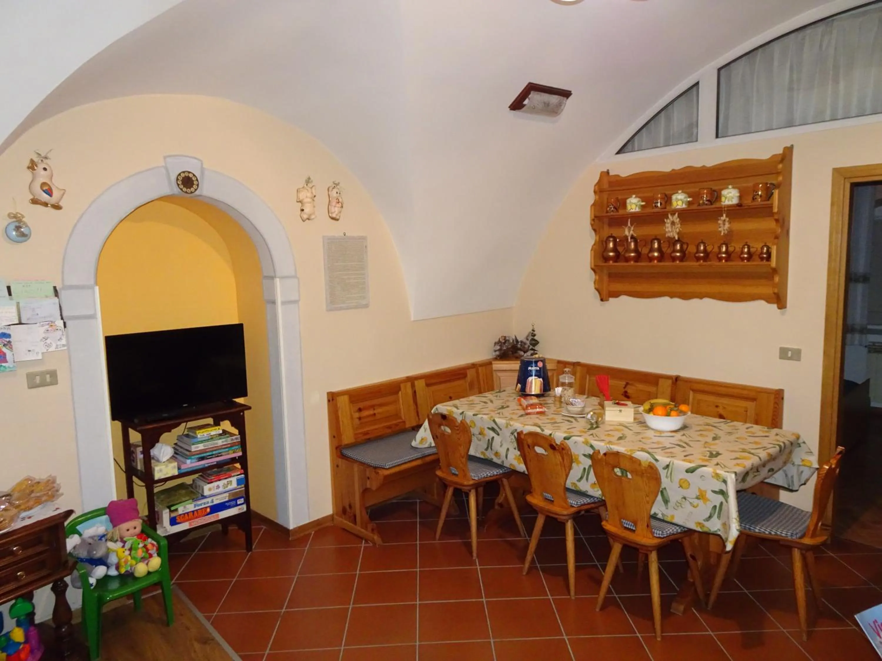 Dining area in B&B San Valentino