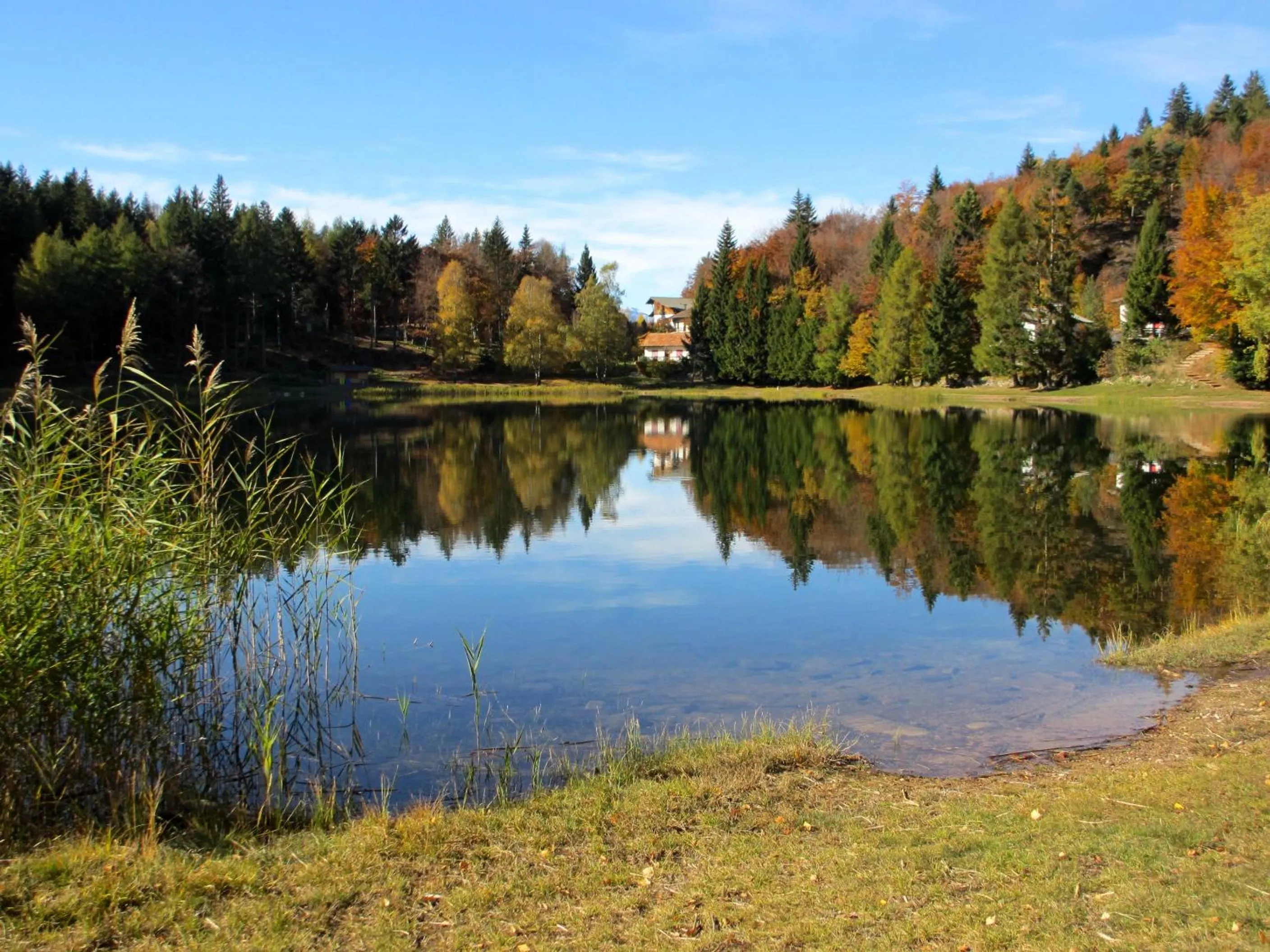 Lake view in B&B San Valentino