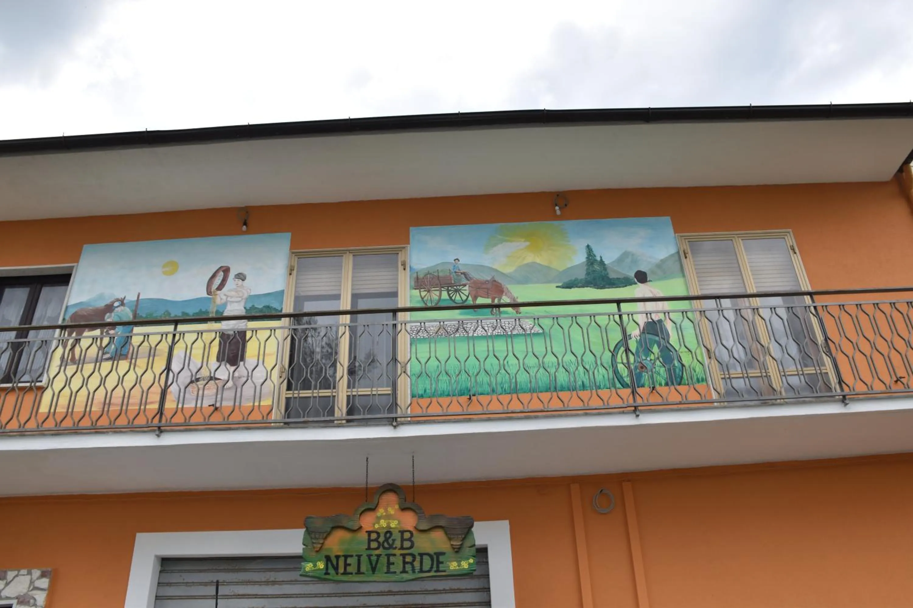 Facade/entrance in B&B NEL VERDE