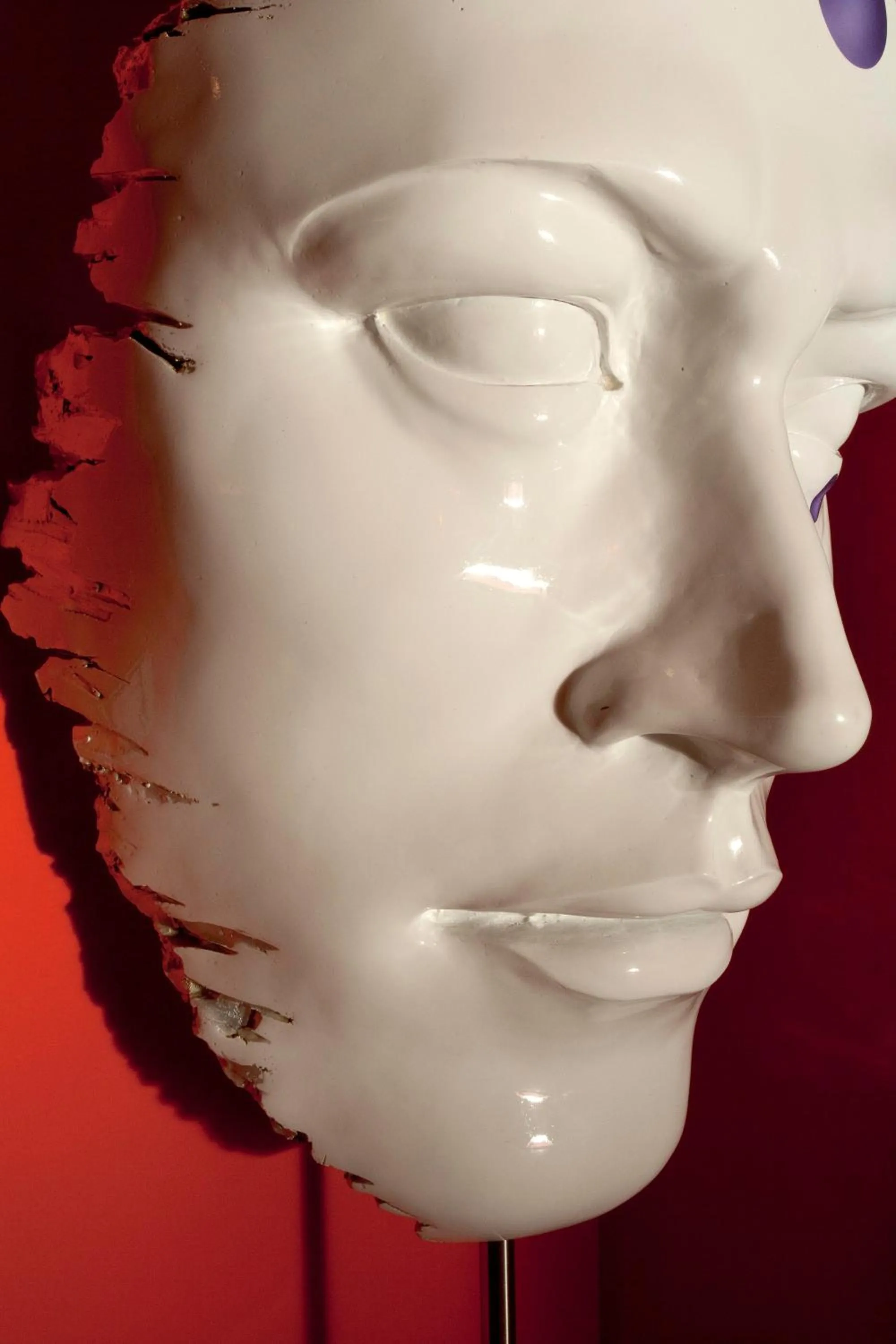 Decorative detail in Hôtel Restaurant Logis La Palette