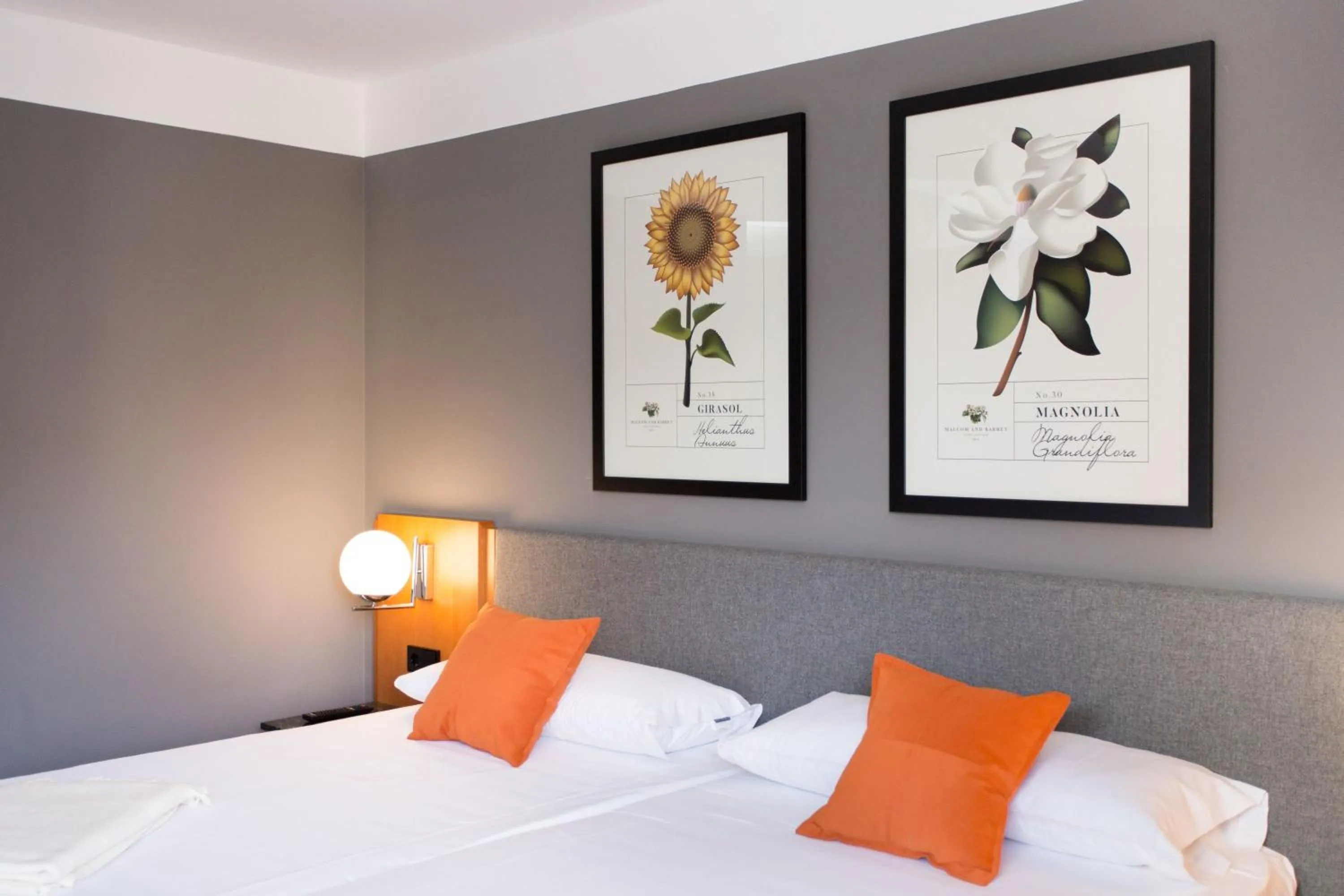 Bed in Hotel Malcom and Barret