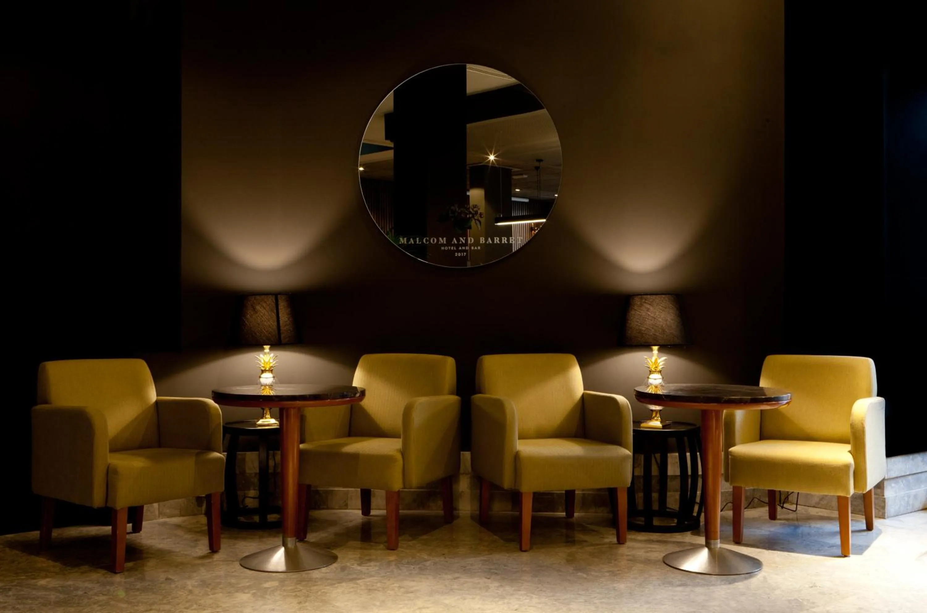 Lobby or reception in Hotel Malcom and Barret