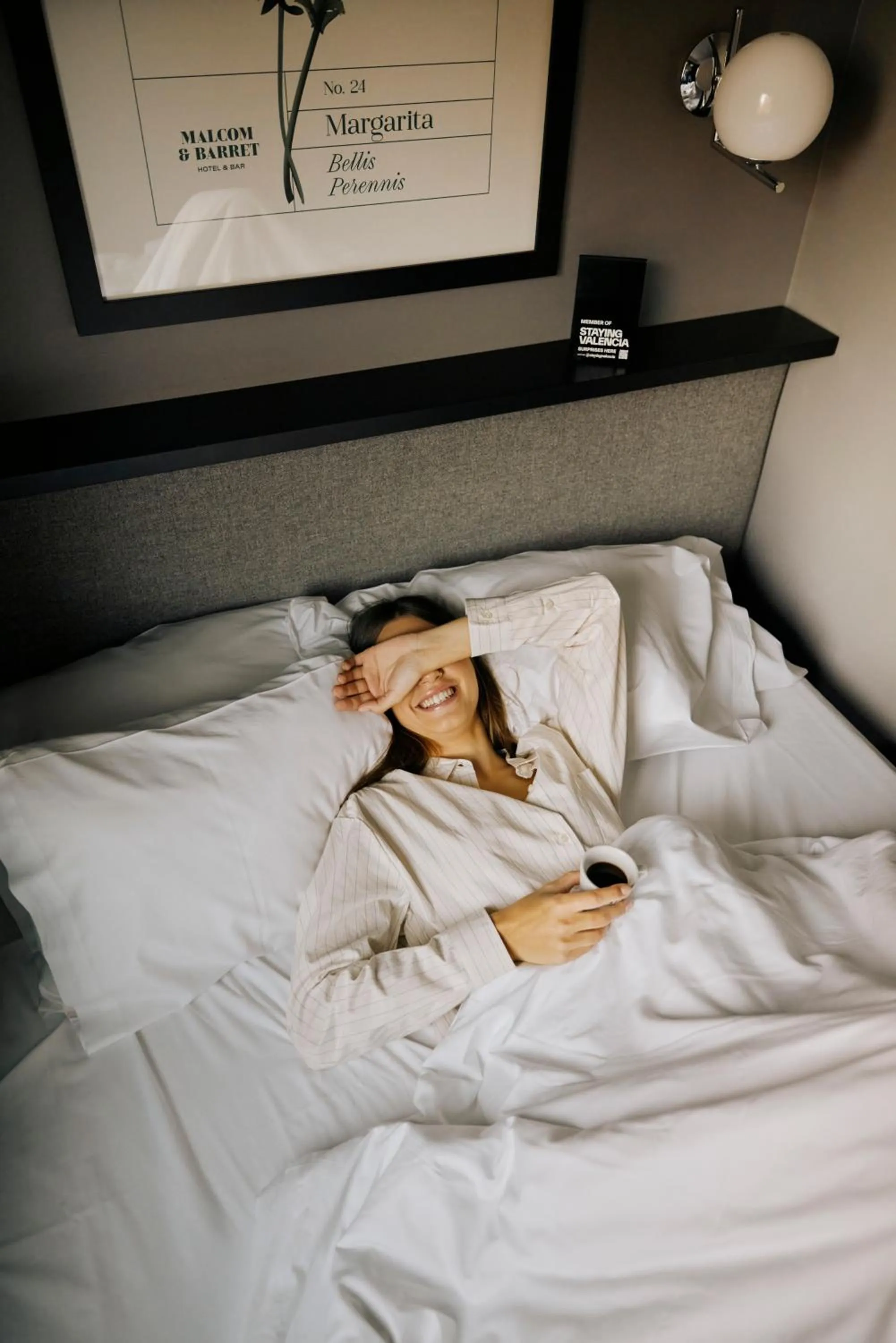 Bed in Hotel Malcom and Barret