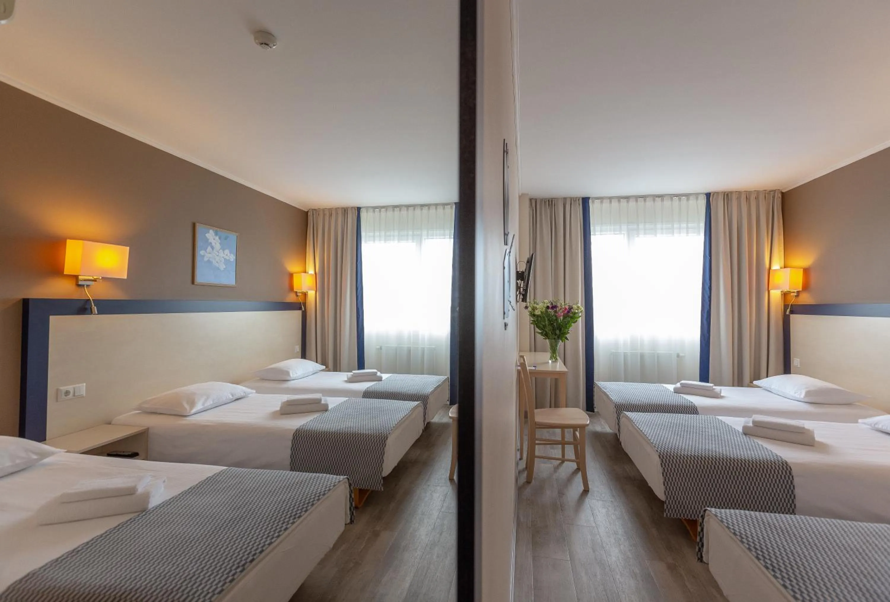 Bedroom, Bed in Aurora Hotel Klaipeda