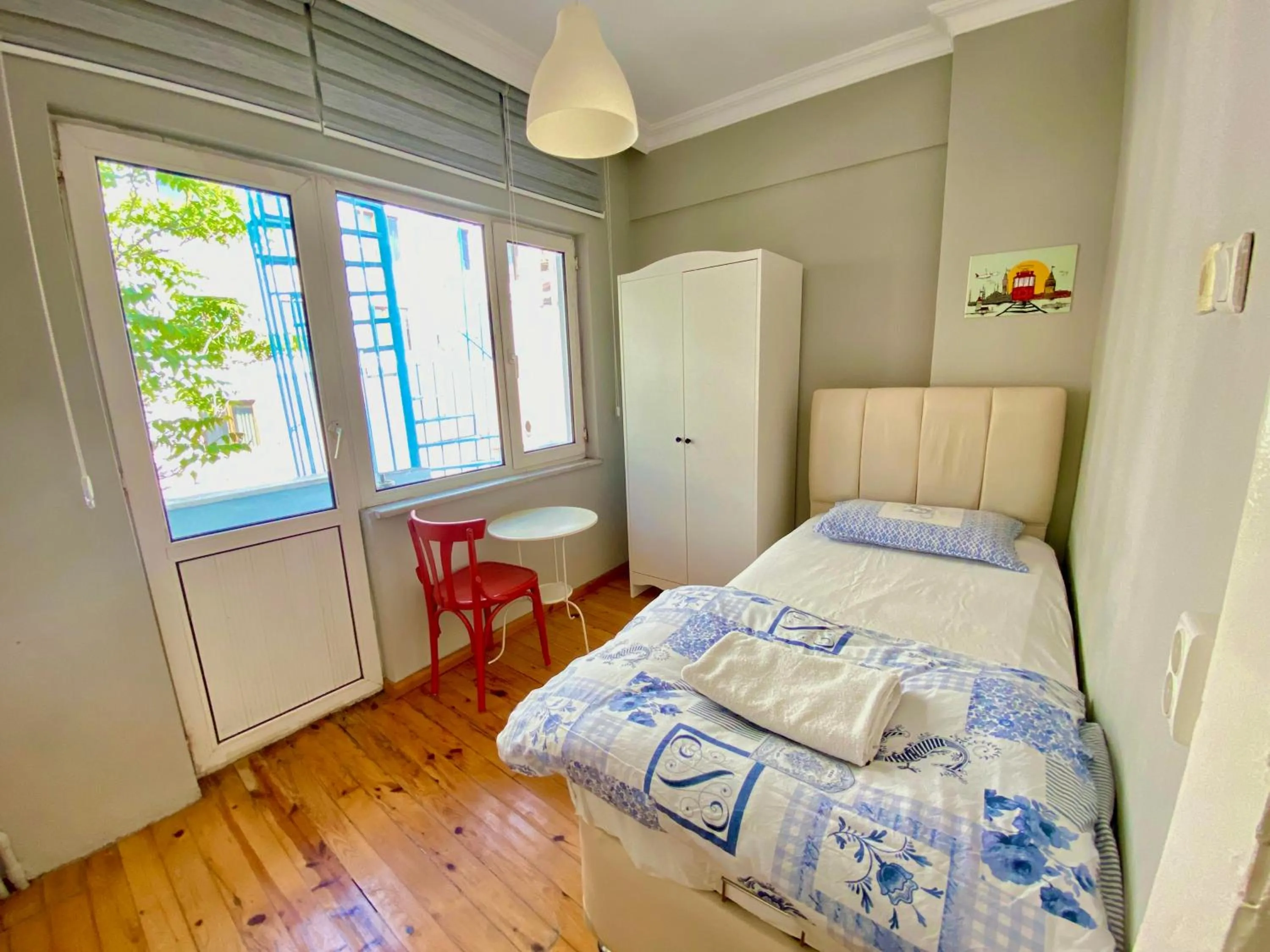 Bed in Windrose Hostel Istanbul