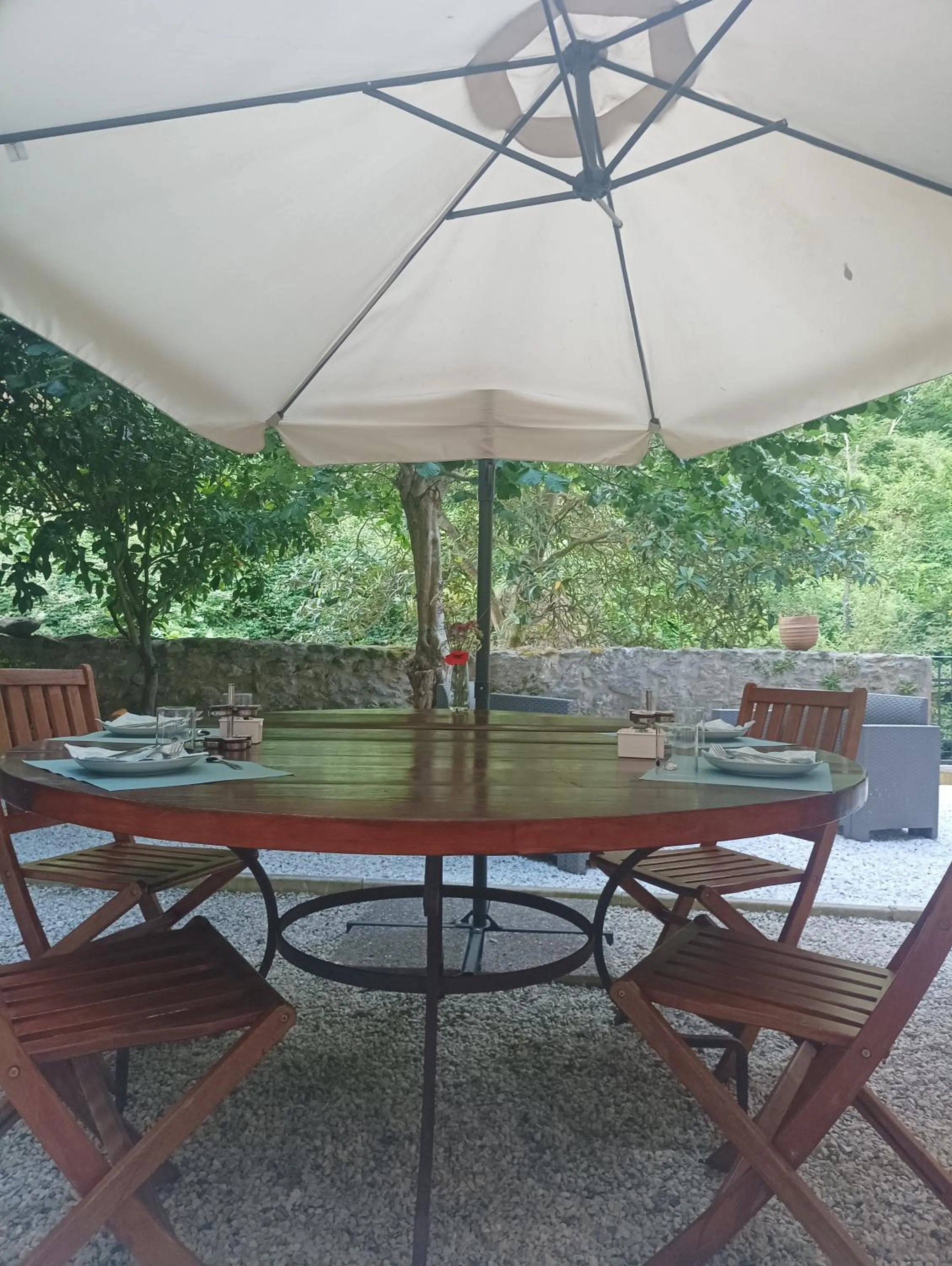 Garden view in Dimora Carducci