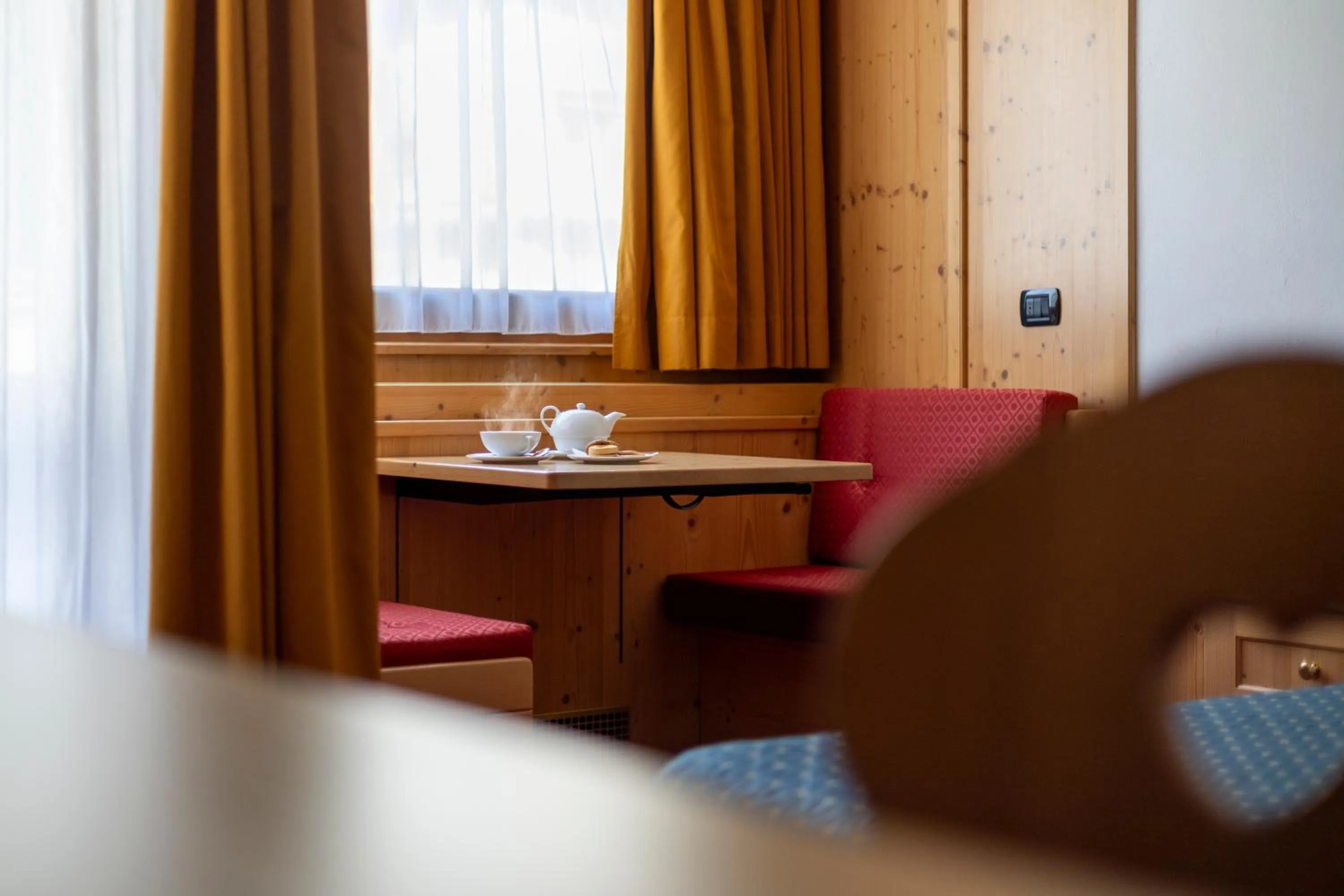 Seating area in Sport Hotel Cristal
