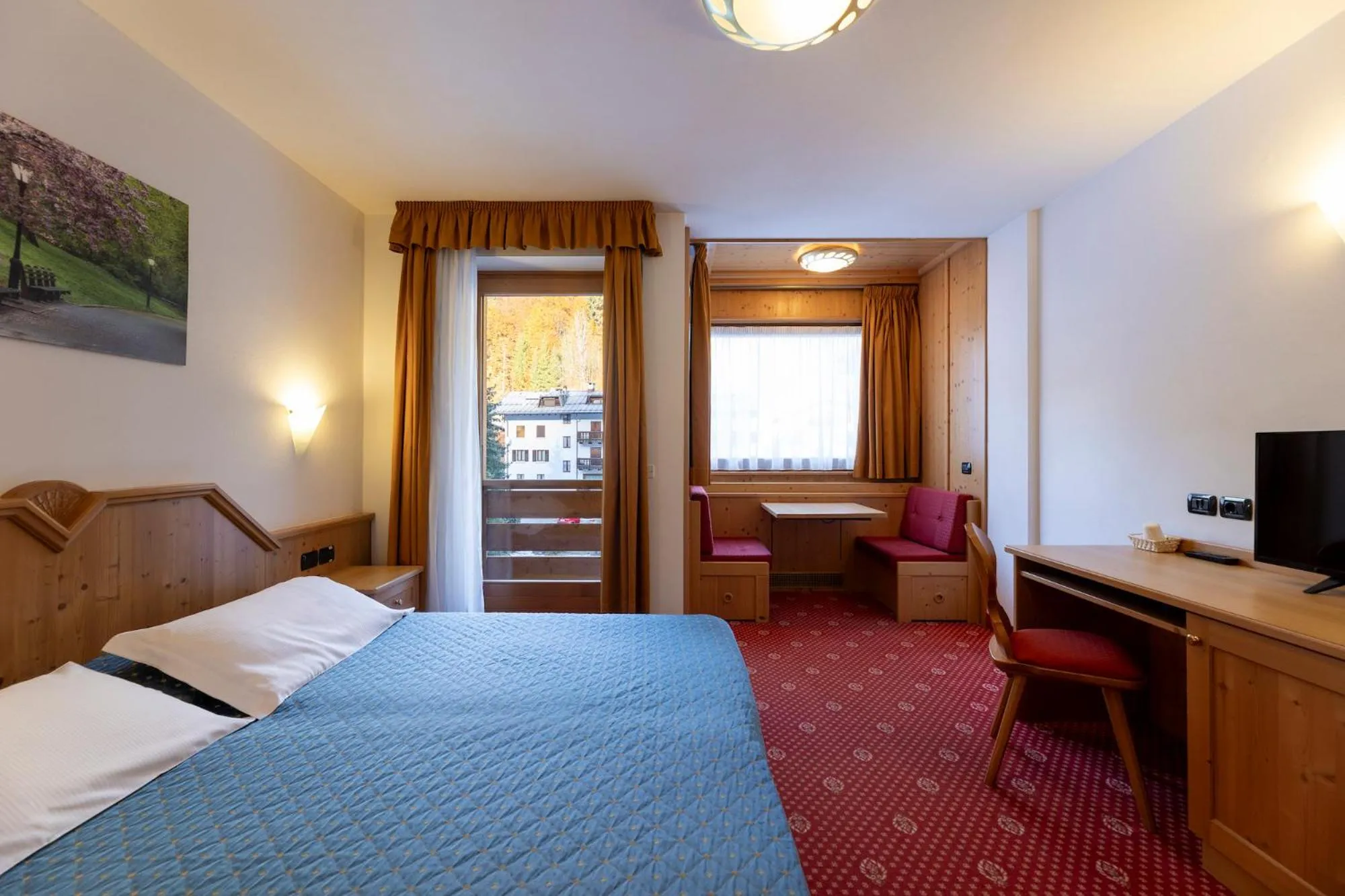 Bed in Sport Hotel Cristal