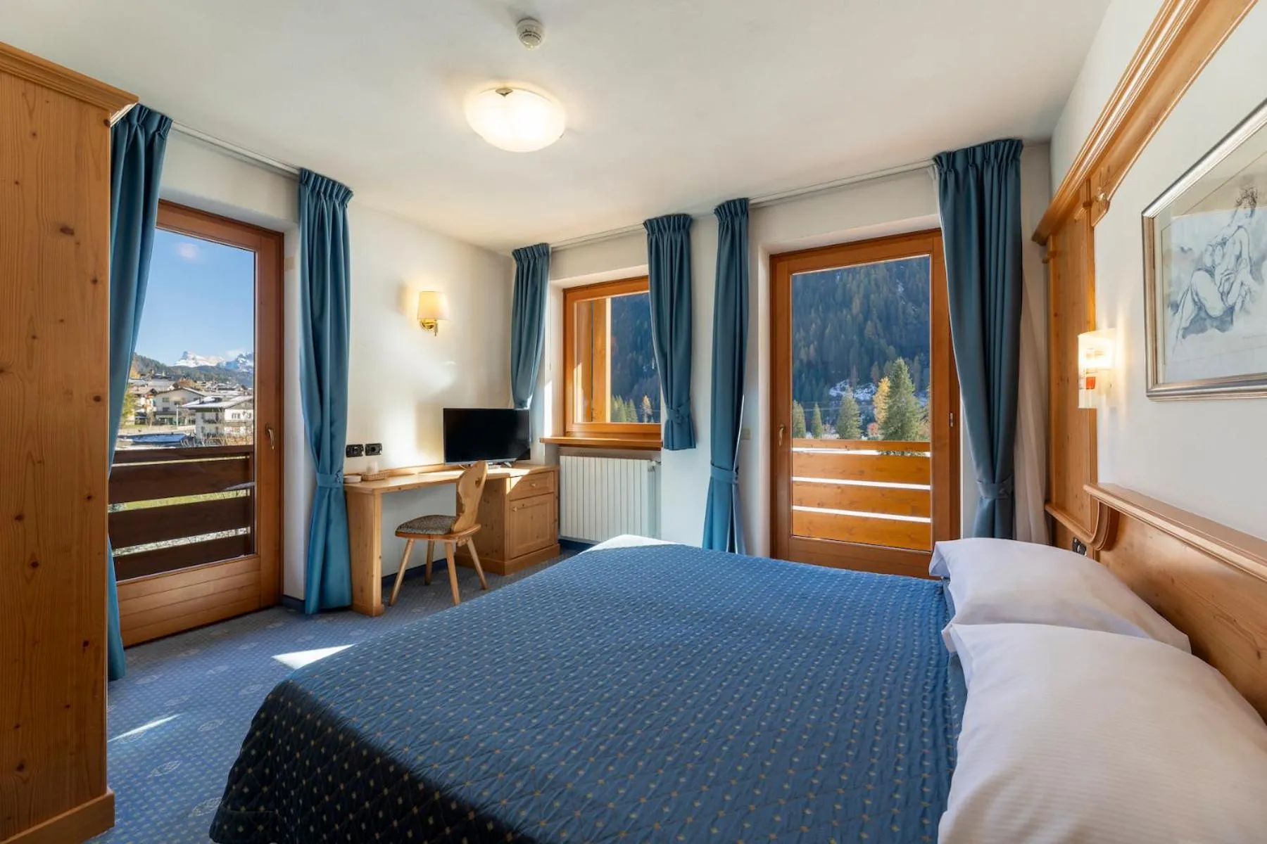 Bed in Sport Hotel Cristal