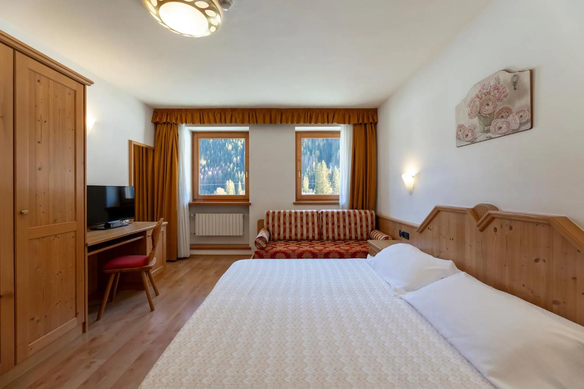 Bed in Sport Hotel Cristal