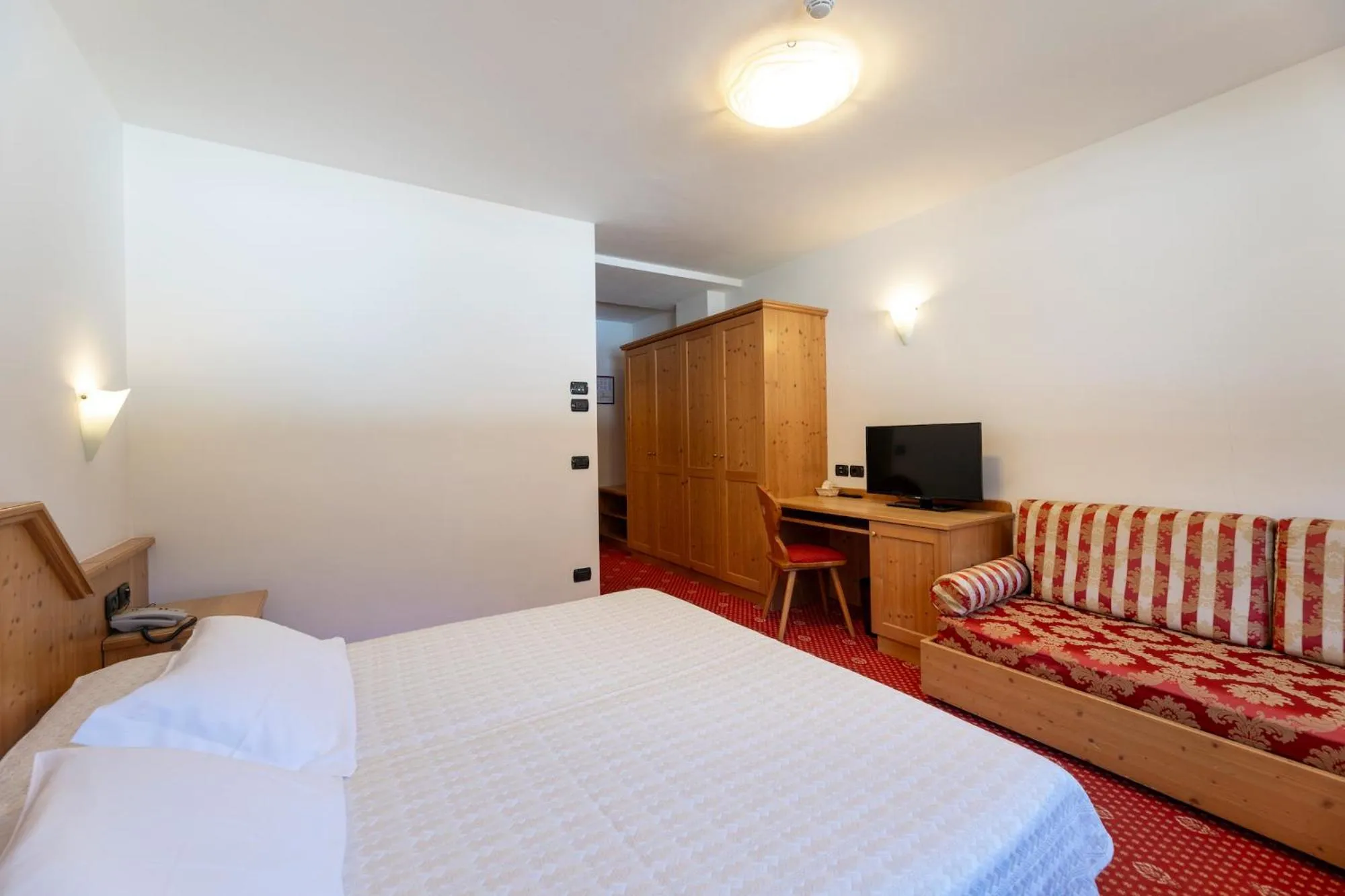 Bed in Sport Hotel Cristal