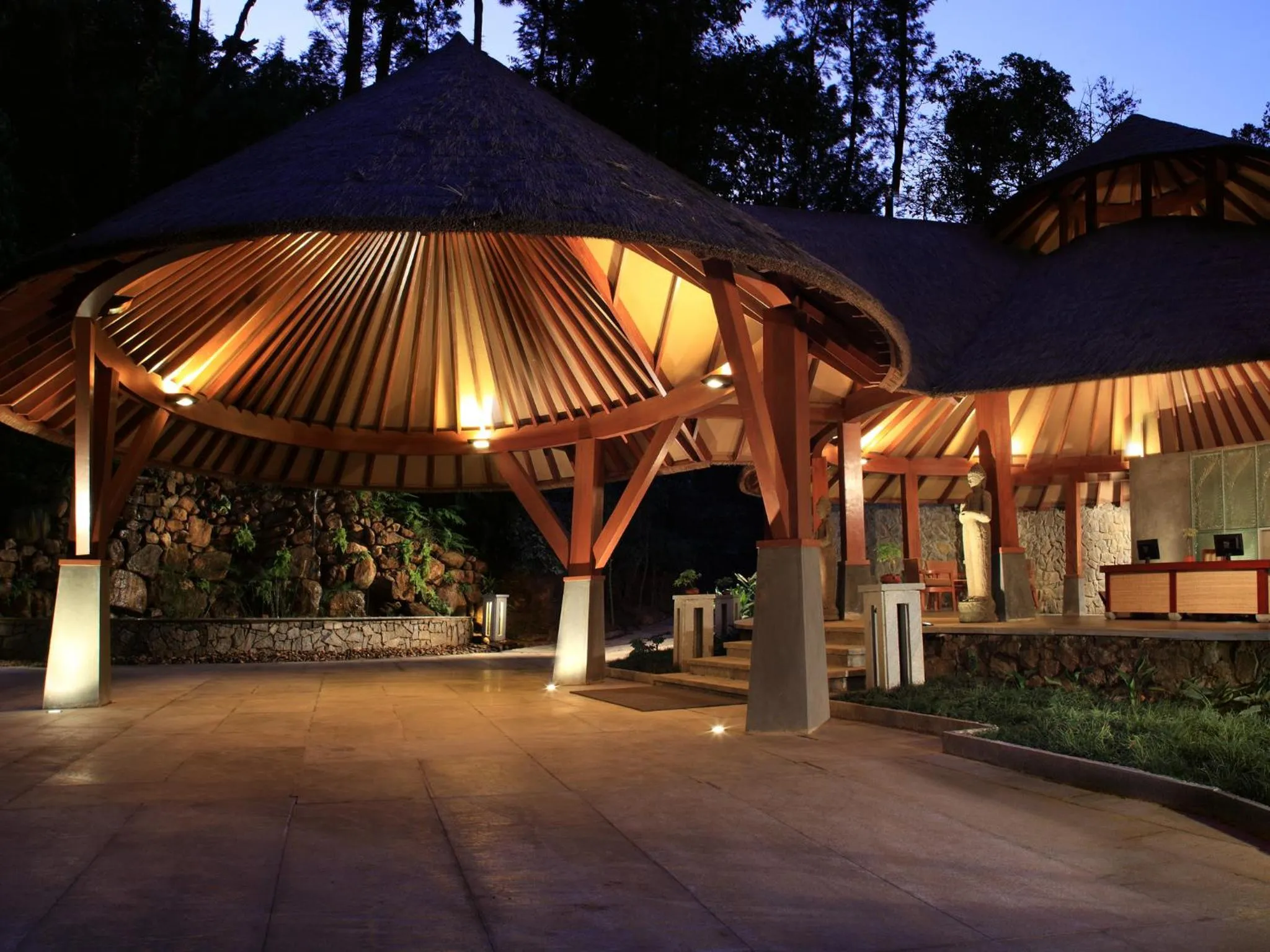 Facade/entrance in The Tamara Coorg