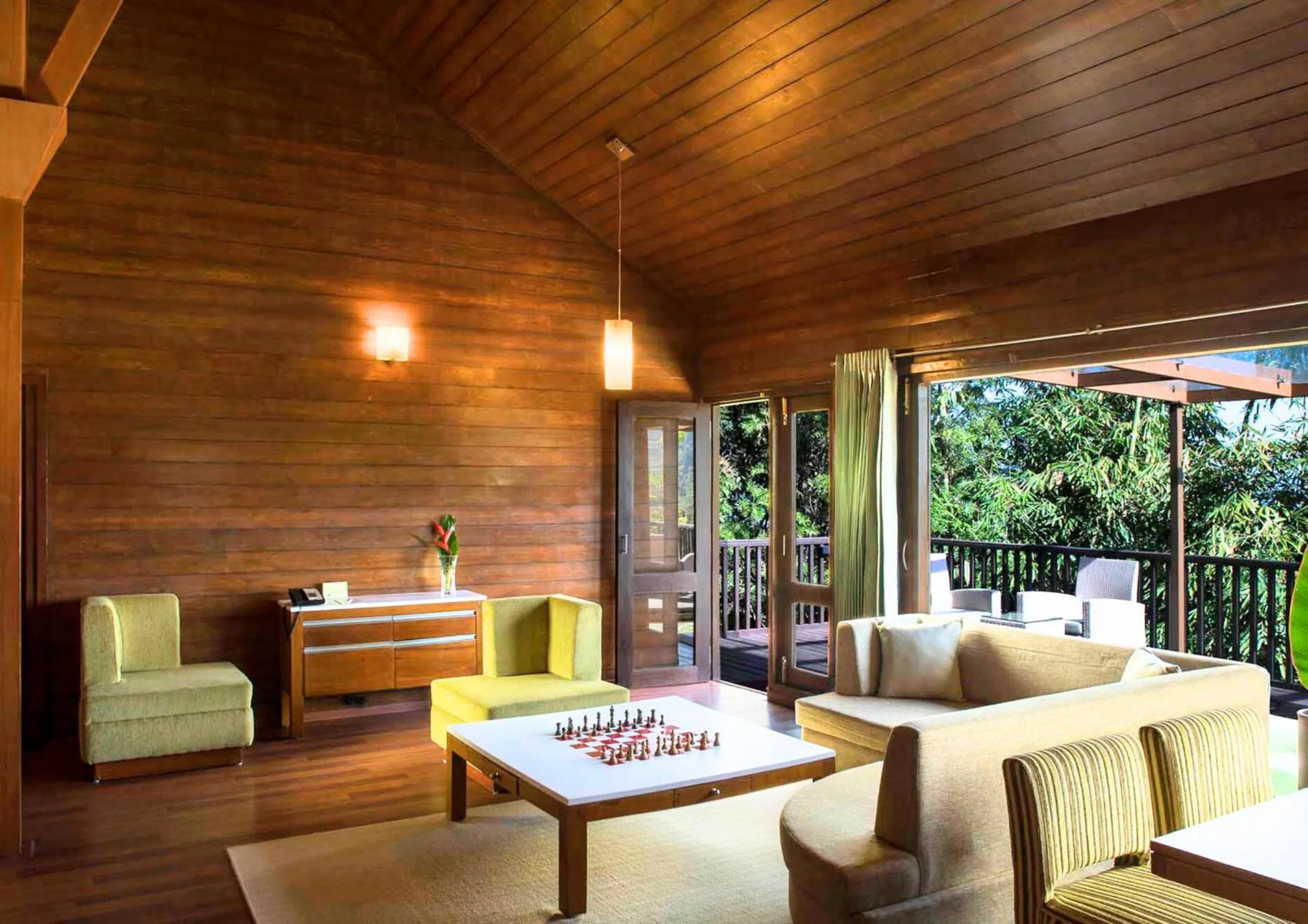 Living room in The Tamara Coorg
