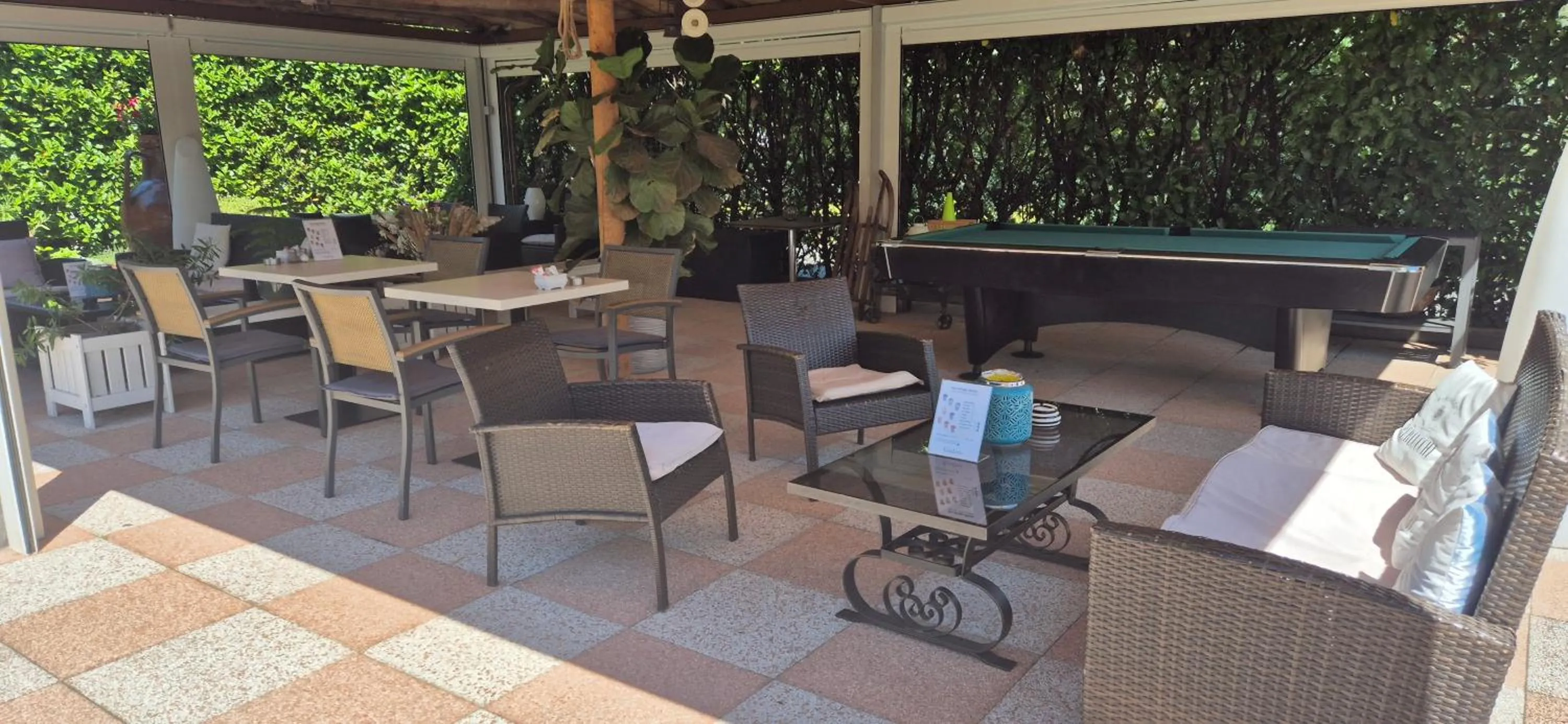 Billiard in Hotel Tiziana