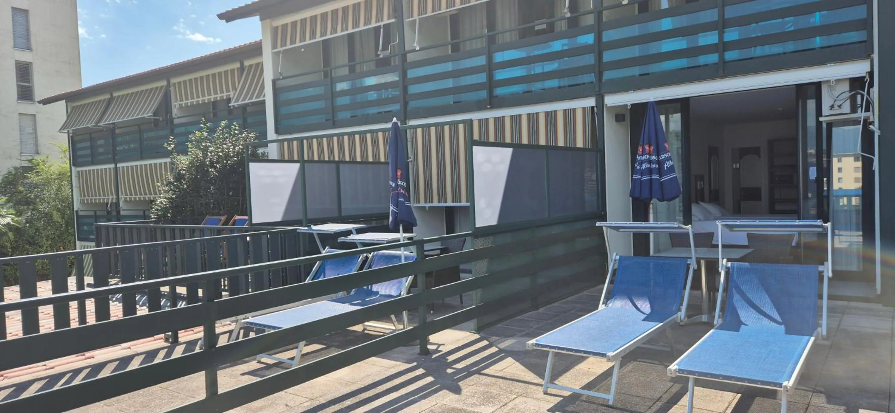 Balcony/Terrace in Hotel Tiziana