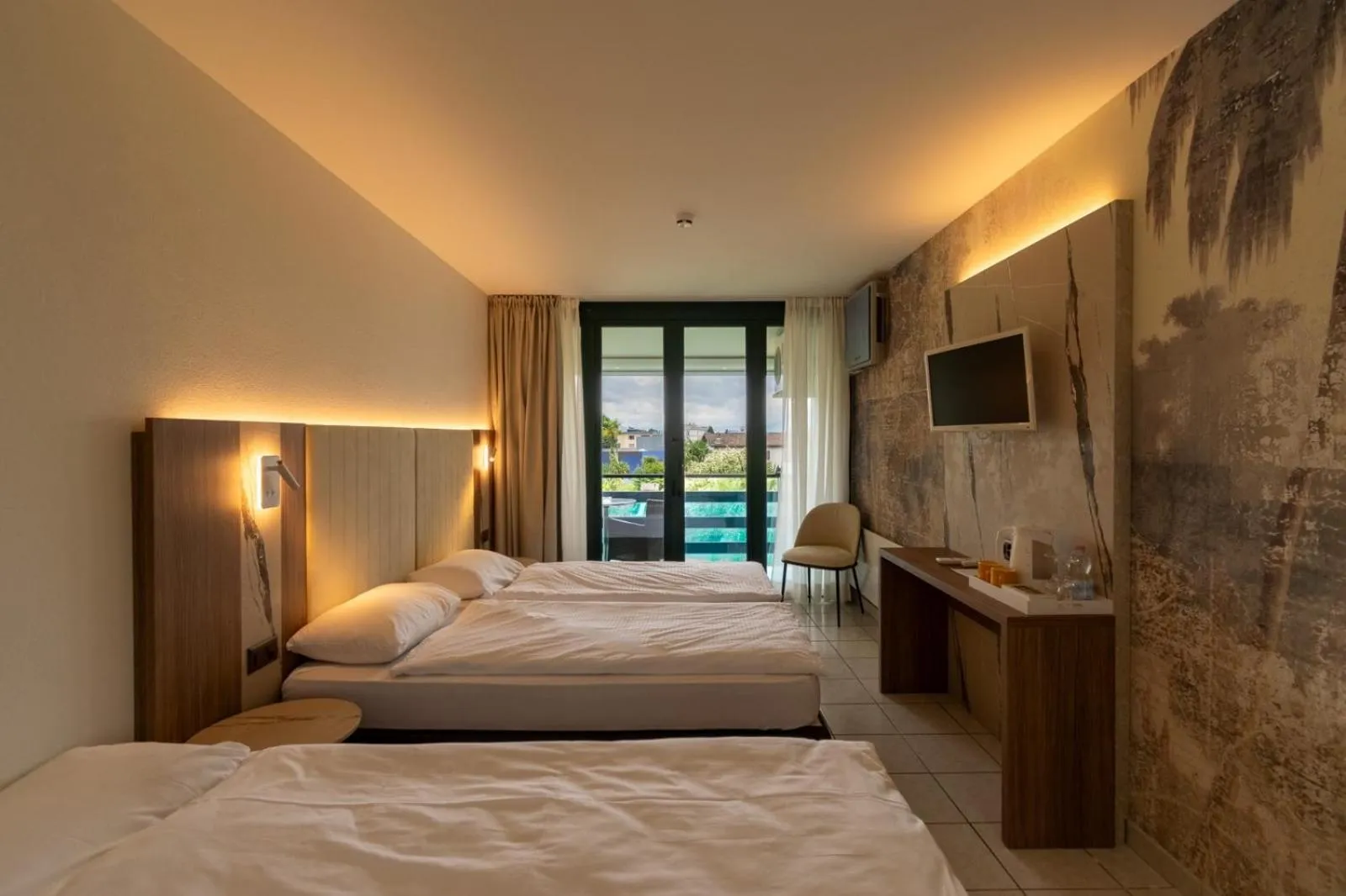 Bedroom, Bed in Hotel Tiziana