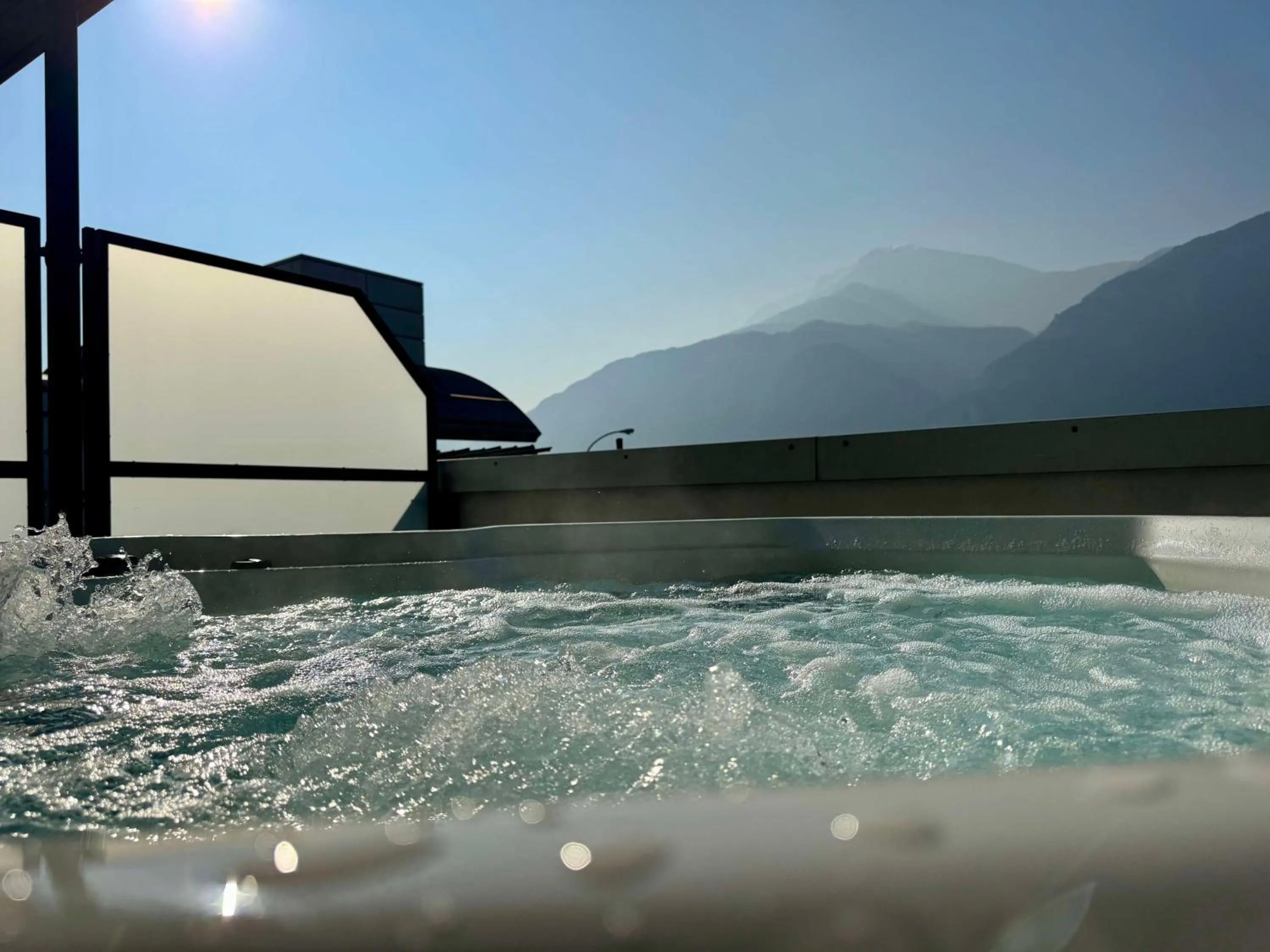Pool view in Best Western Hotel Adige