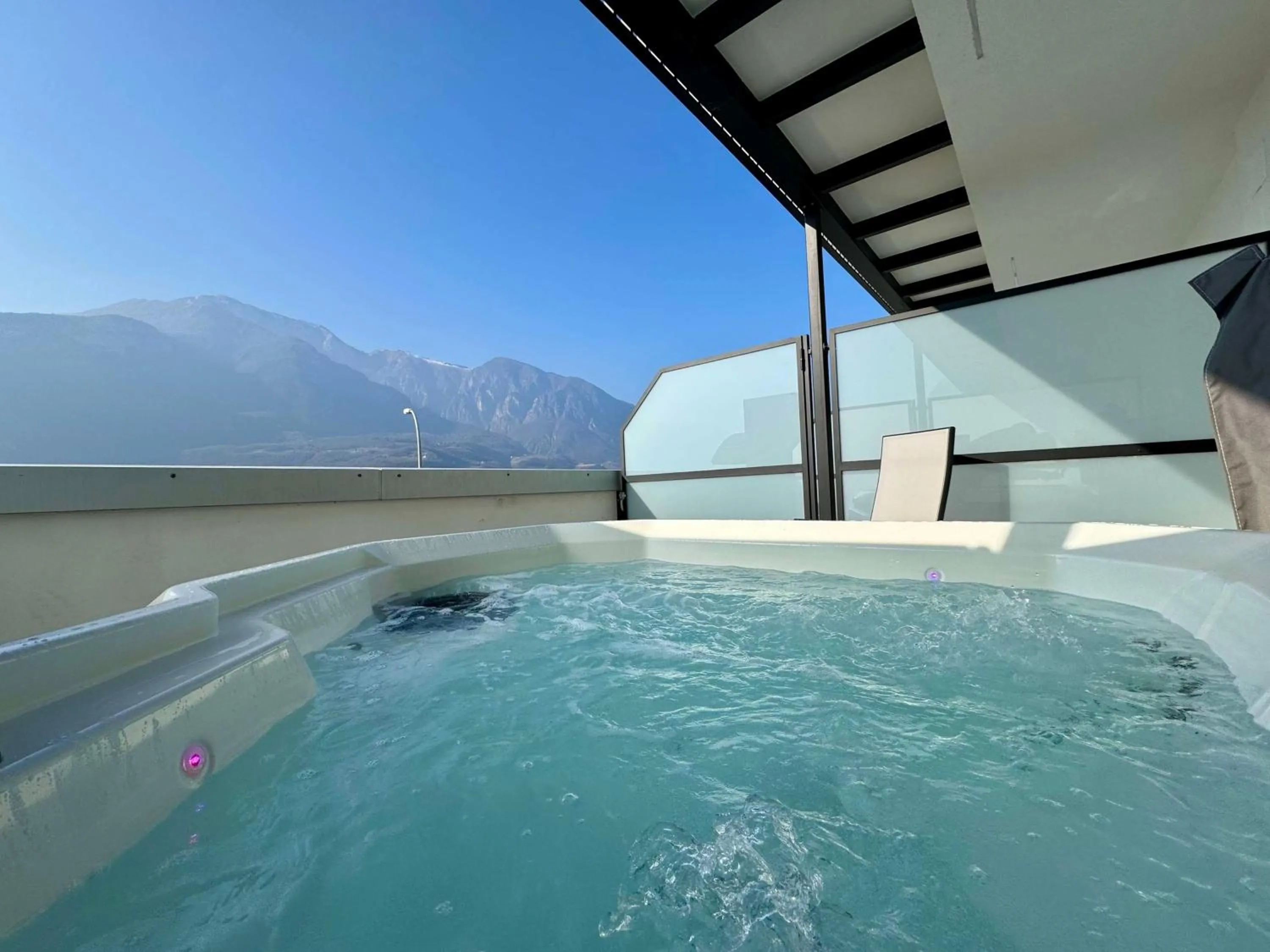 Pool view in Best Western Hotel Adige