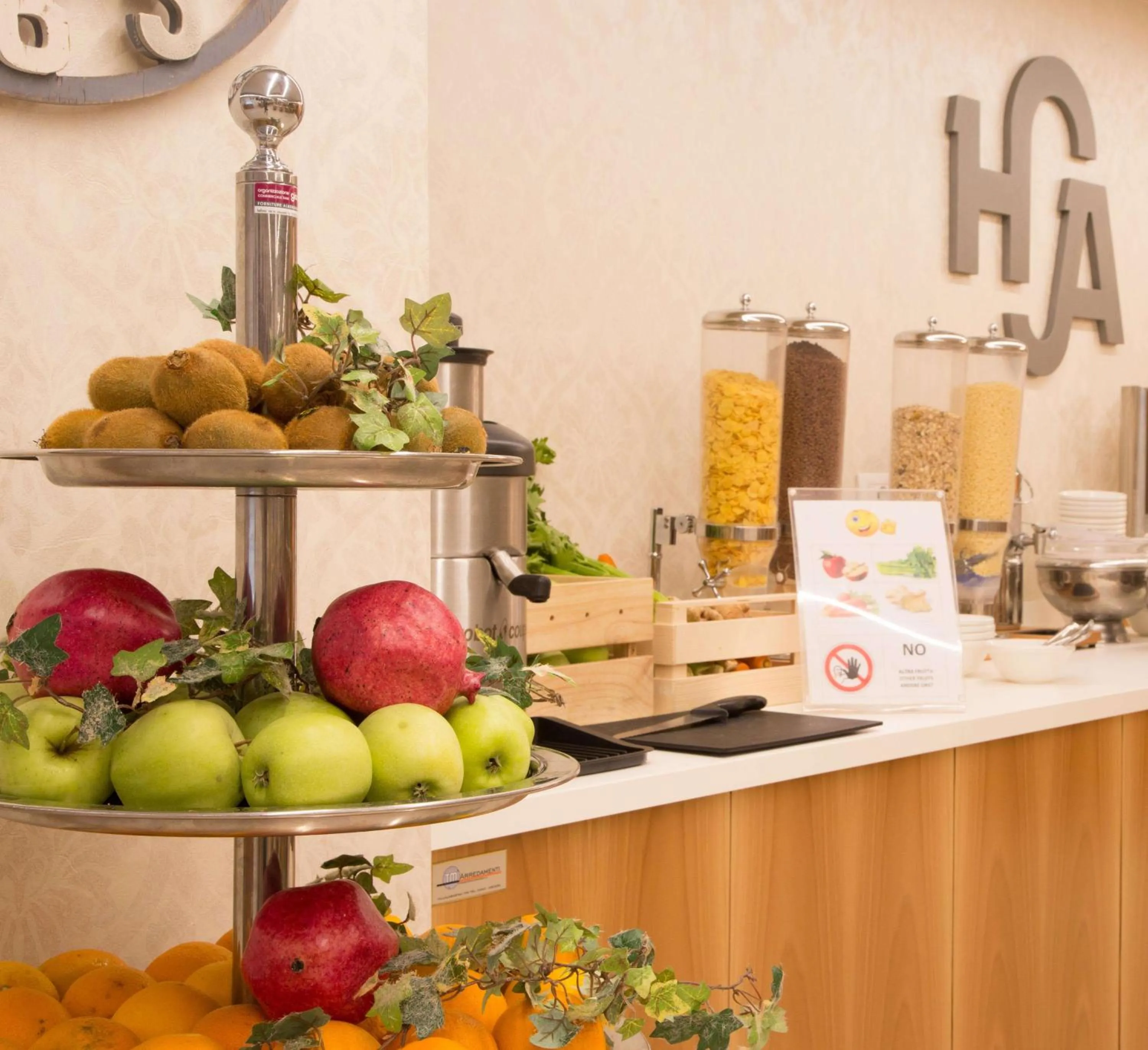 Breakfast in Best Western Hotel Adige