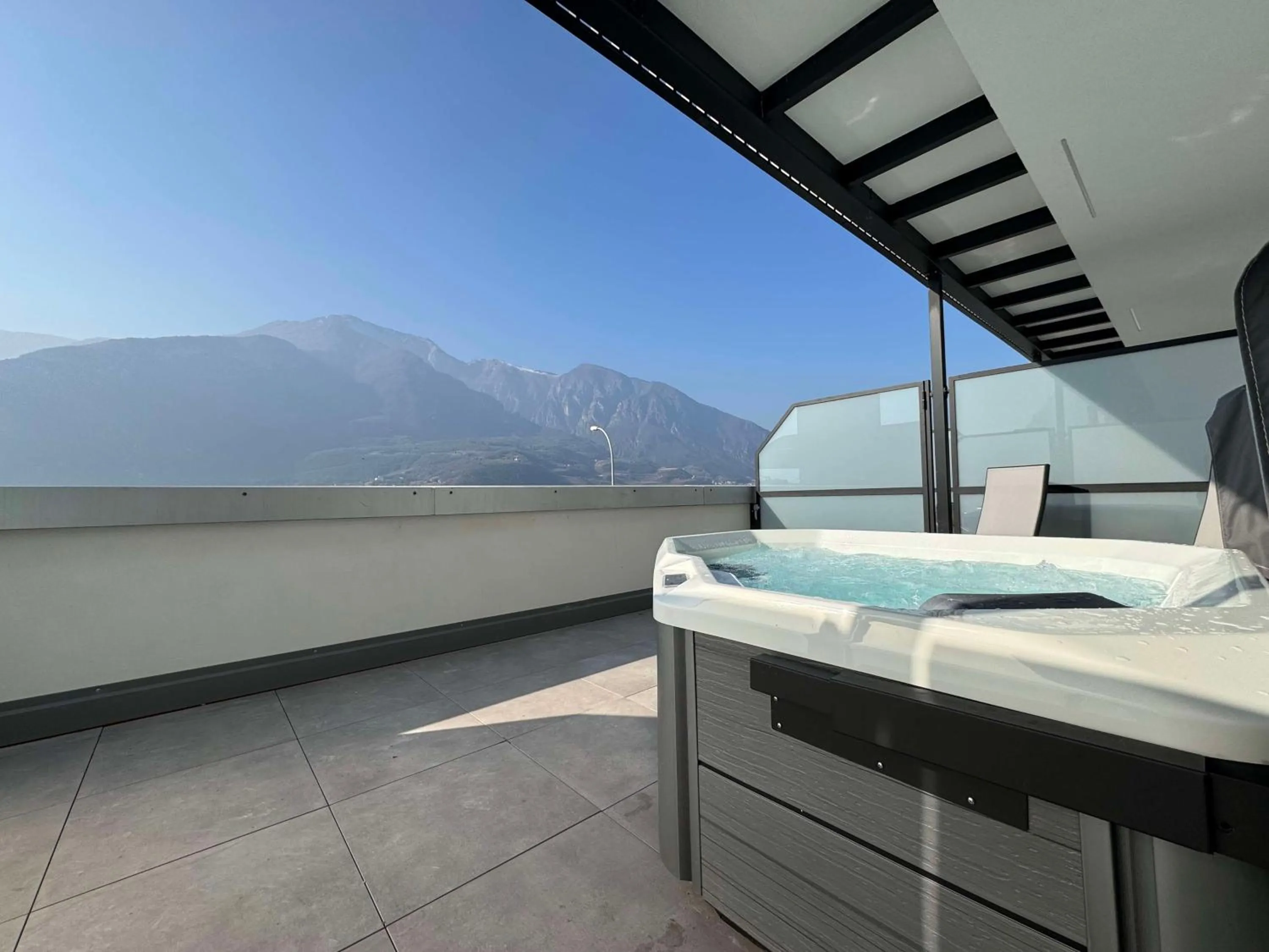 Pool view in Best Western Hotel Adige