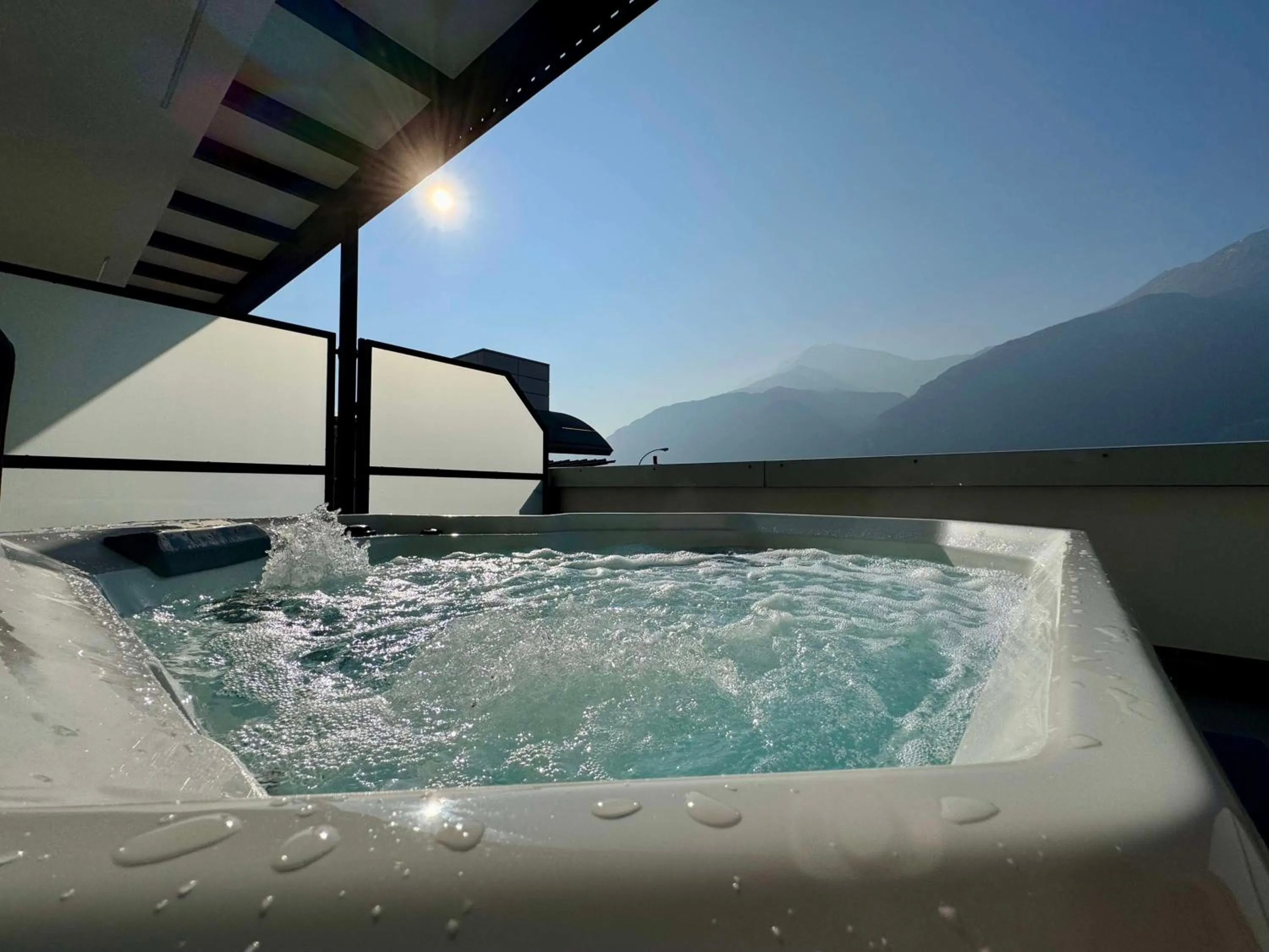 Pool view in Best Western Hotel Adige