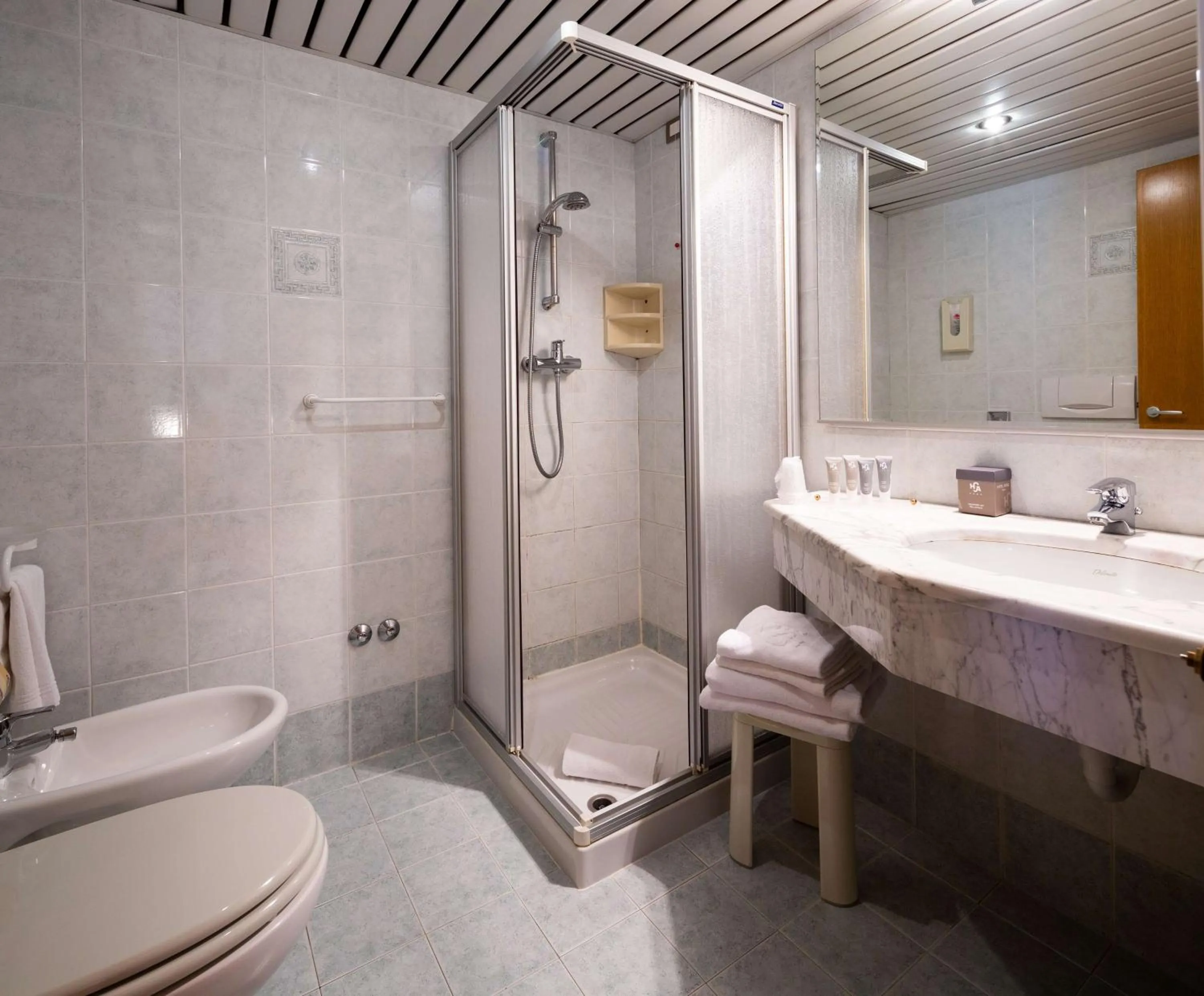 Bathroom in Best Western Hotel Adige