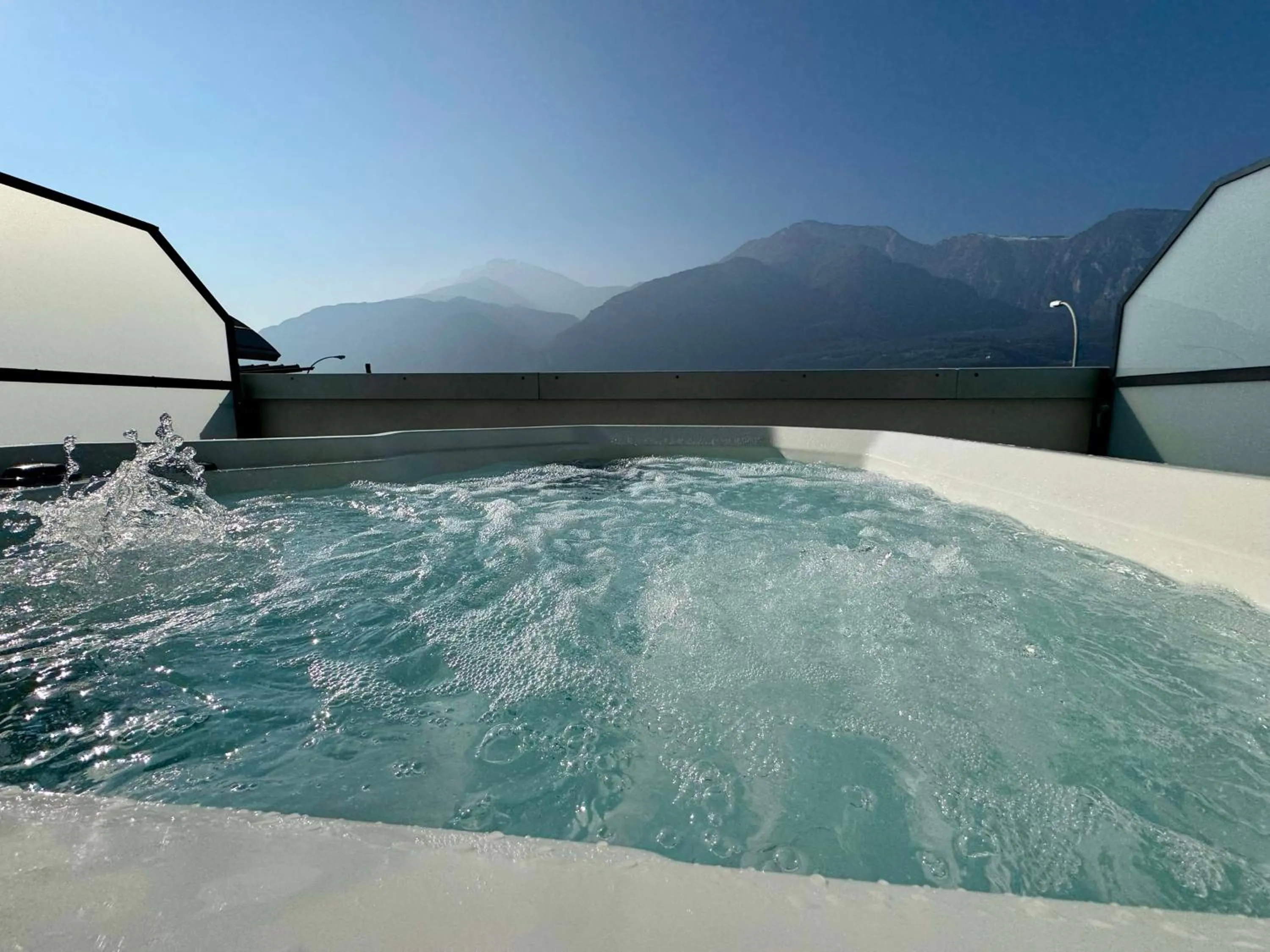 Pool view in Best Western Hotel Adige