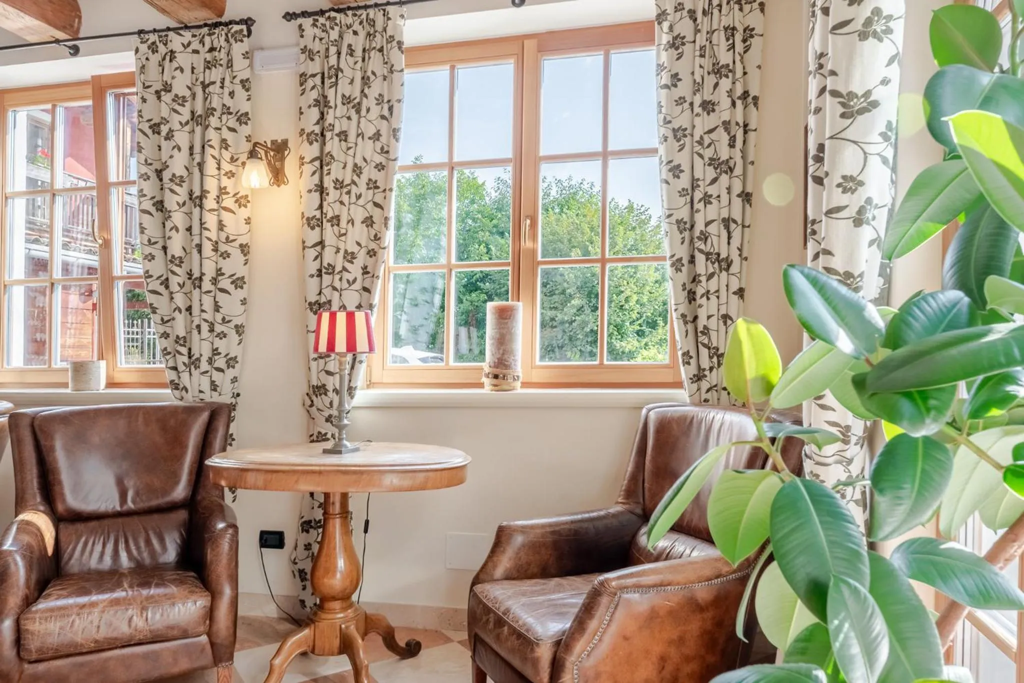 Living room in Hotel Relais Vecchio Maso